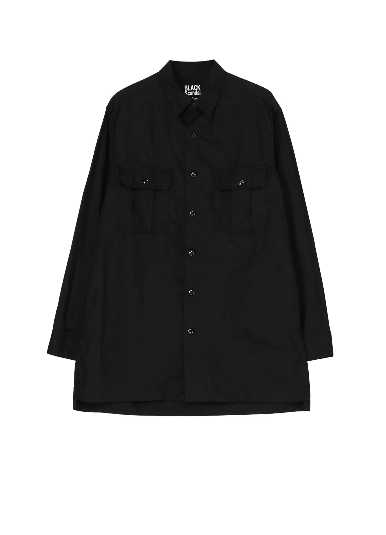 BS・ARMY POPLIN BIG FLAP SHIRT sold by Yohji Yamamoto