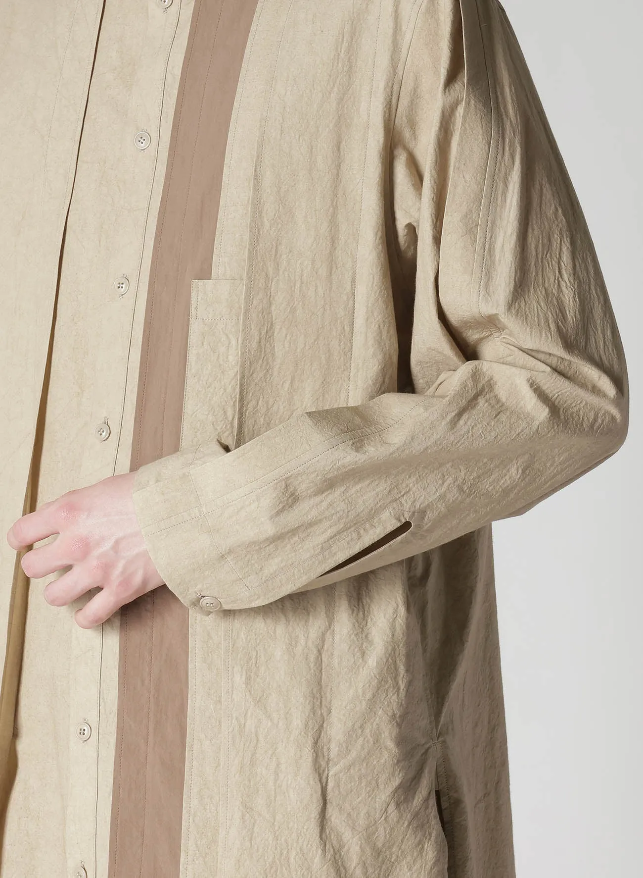 MULTIP PANEL CLOTH BLOUSE sold by Yohji Yamamoto product image thumbnail 5