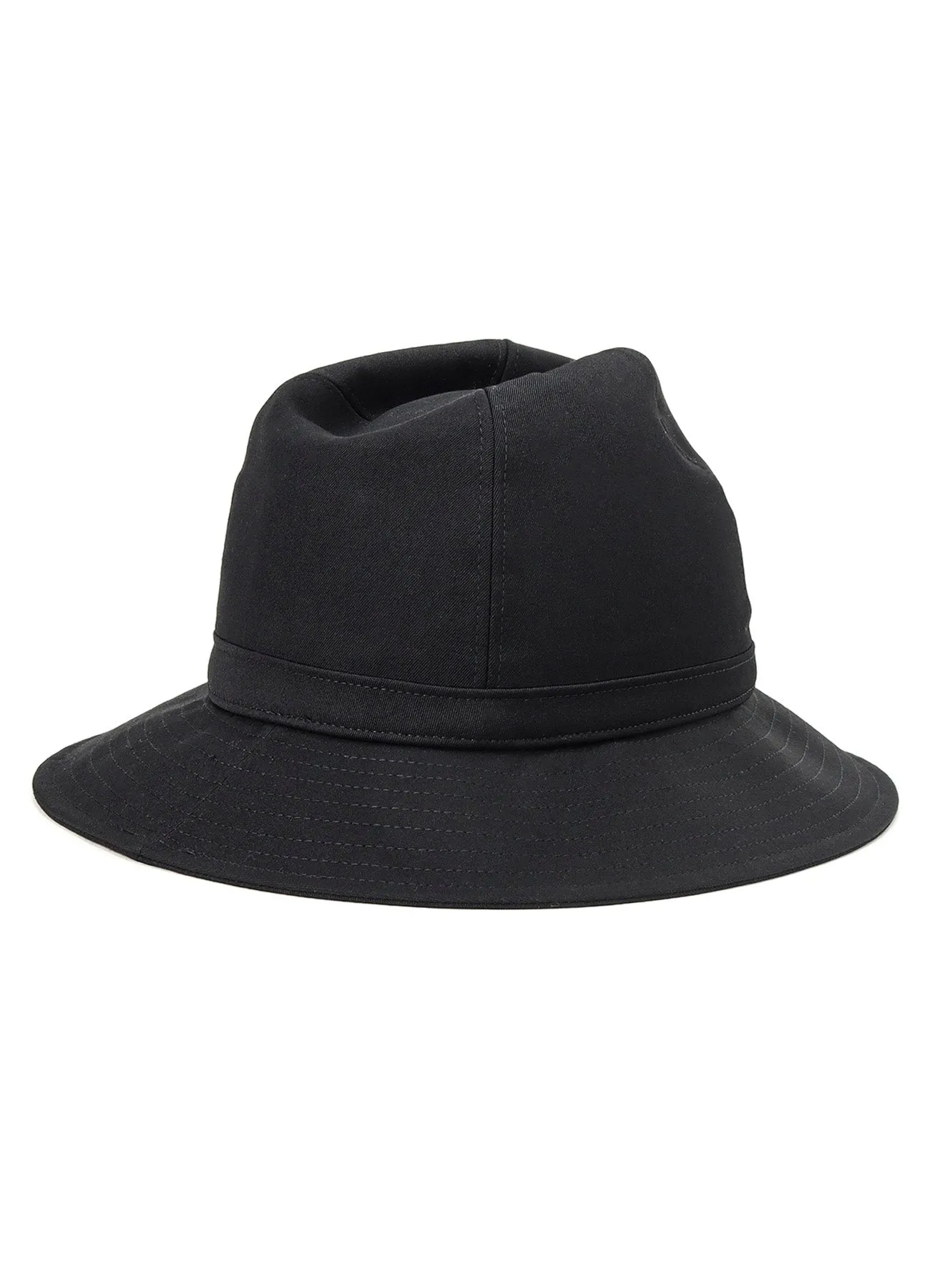 WOOL GABARDINE FEDORA HAT sold by Yohji Yamamoto product image thumbnail 4