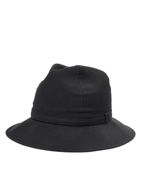 WOOL GABARDINE FEDORA HAT sold by Yohji Yamamoto