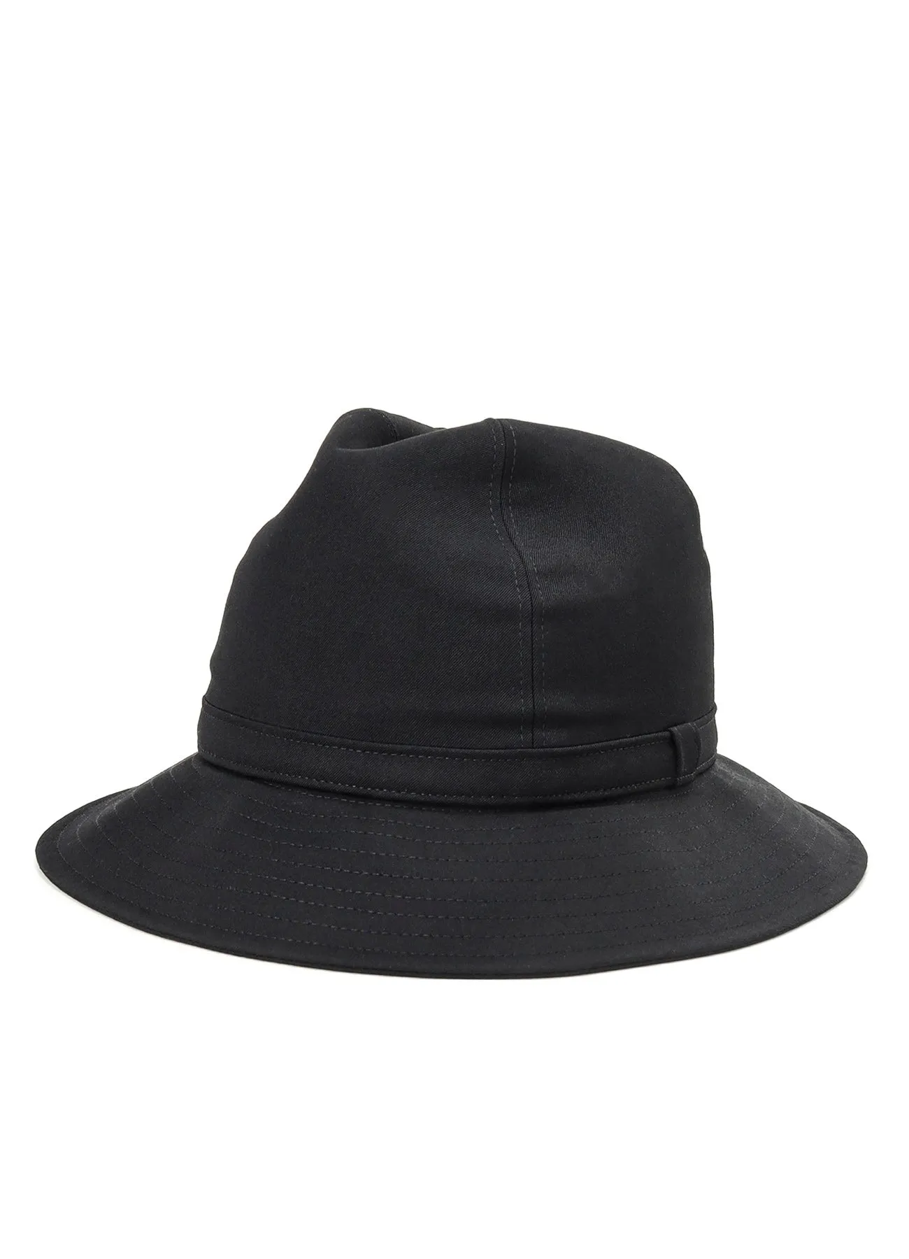 WOOL GABARDINE FEDORA HAT sold by Yohji Yamamoto