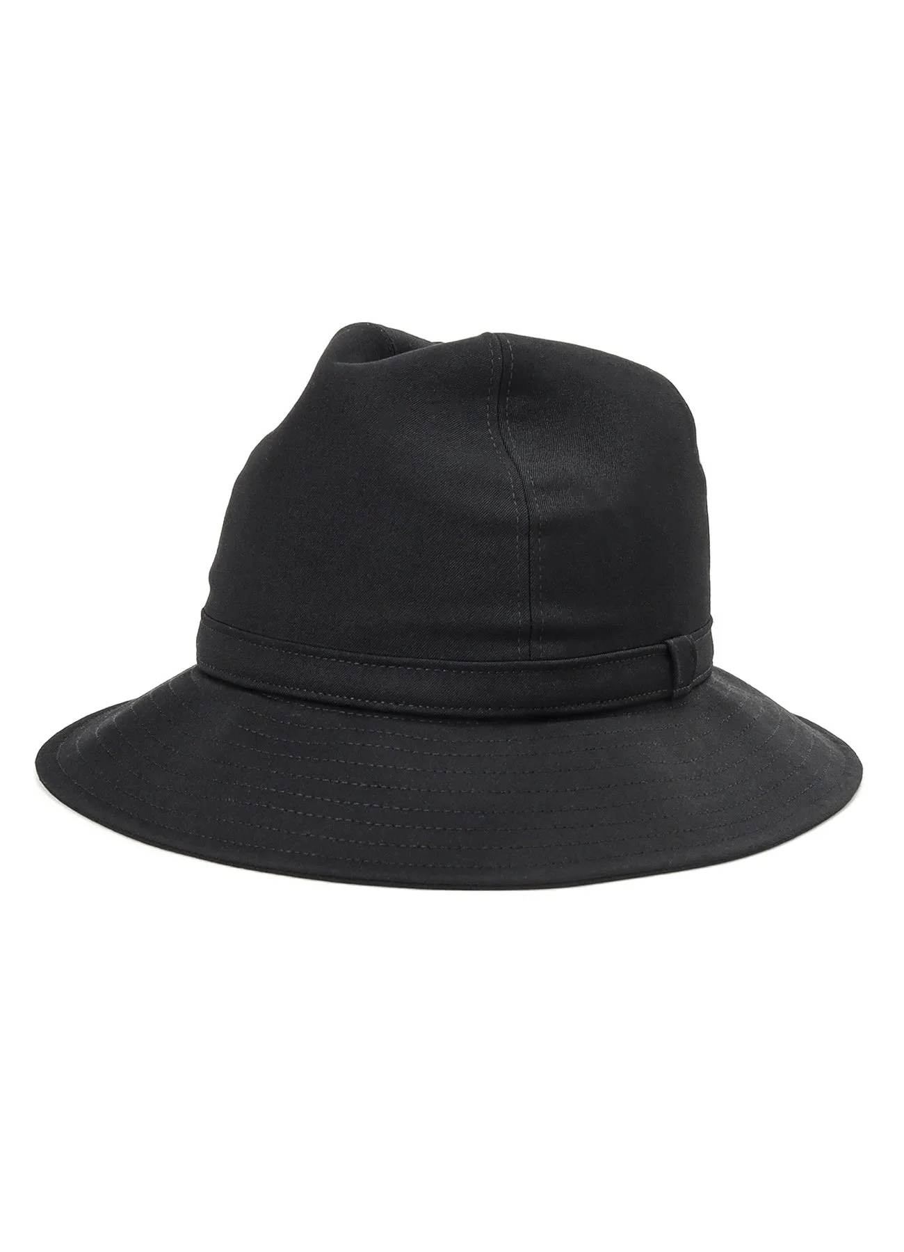 WOOL GABARDINE FEDORA HAT sold by Yohji Yamamoto product image thumbnail 2