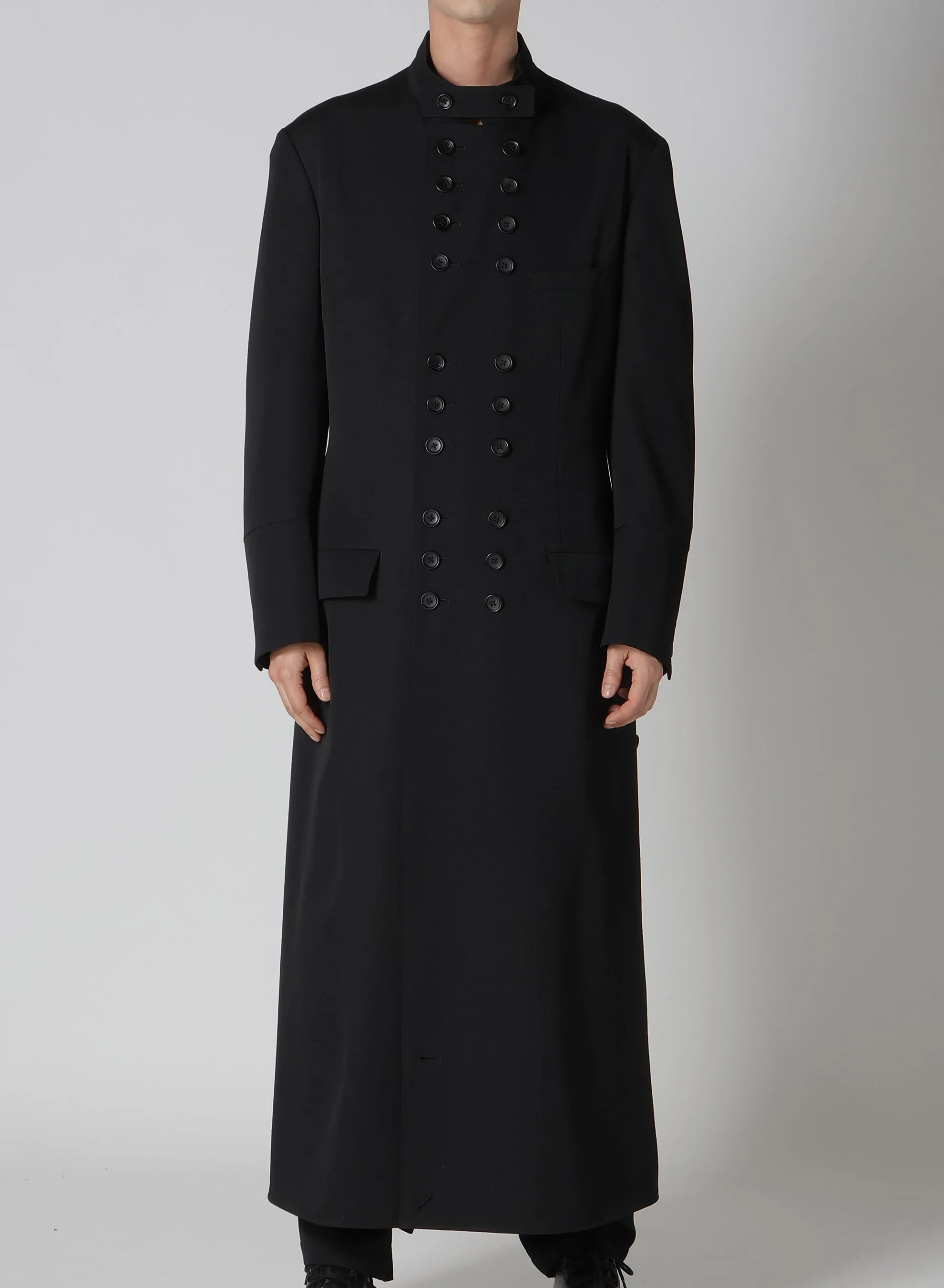 WOOL GABARDINE STAND 20B JACKET sold by Yohji Yamamoto product image thumbnail 2