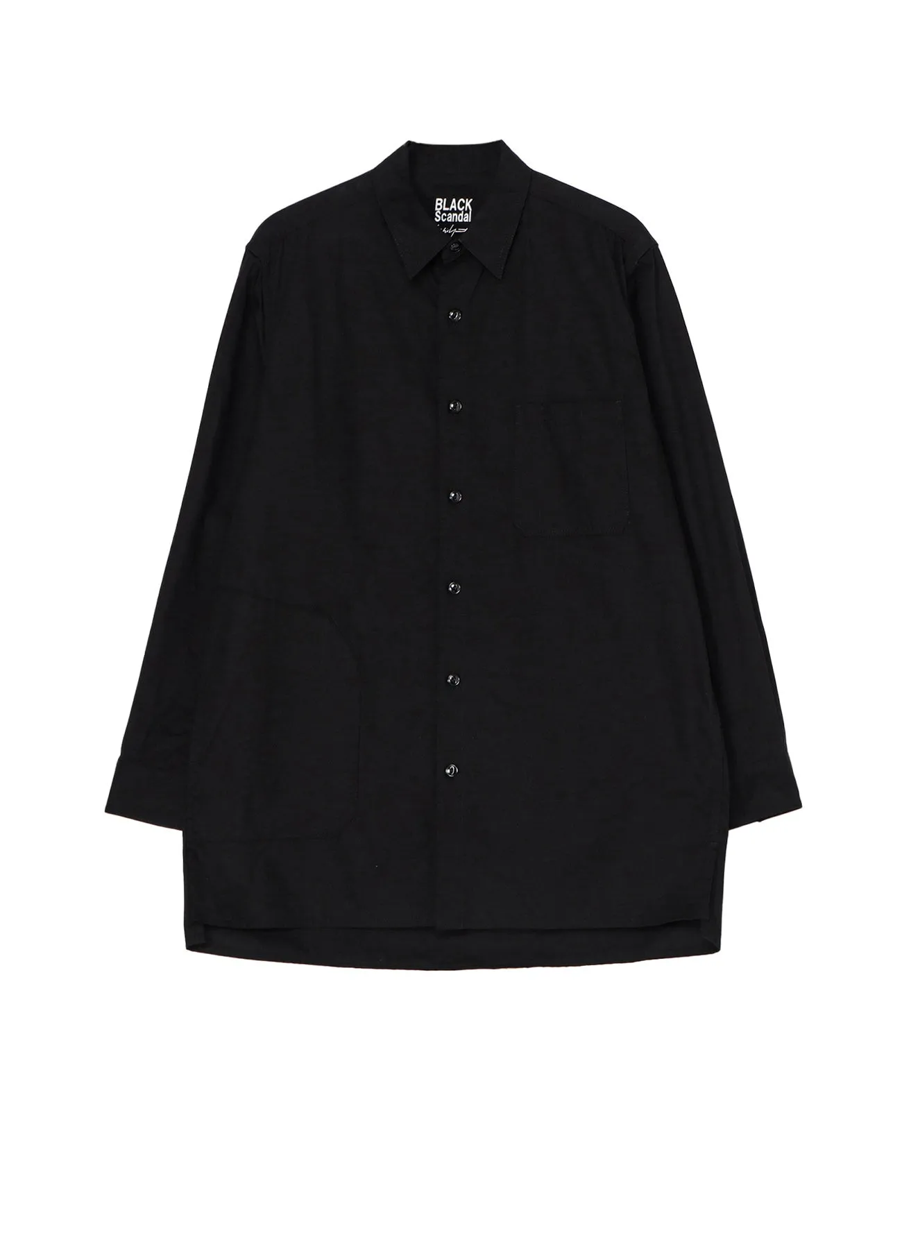 BS・ARMY POPLIN BIG SIDE P SHIRT sold by Yohji Yamamoto