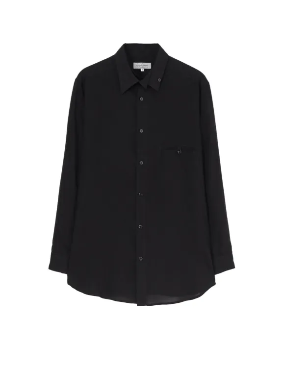CELLULOSE LOAN ARRANGED SPARE COLLAR BLOUSE sold by Yohji Yamamoto
