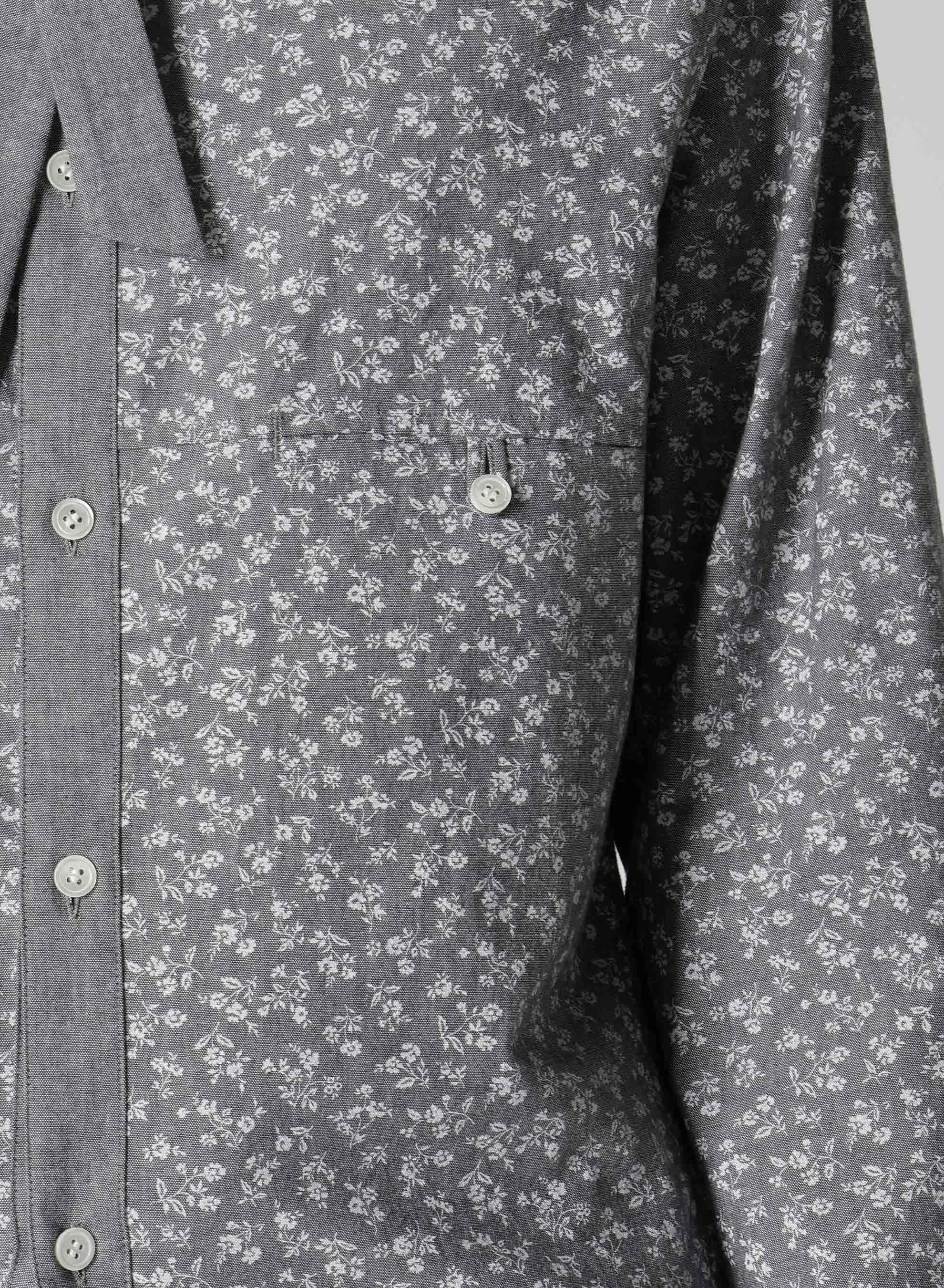 BK DUNGAREE RIBBON SPARE COLLAR BLOUSE sold by Yohji Yamamoto product image thumbnail 5