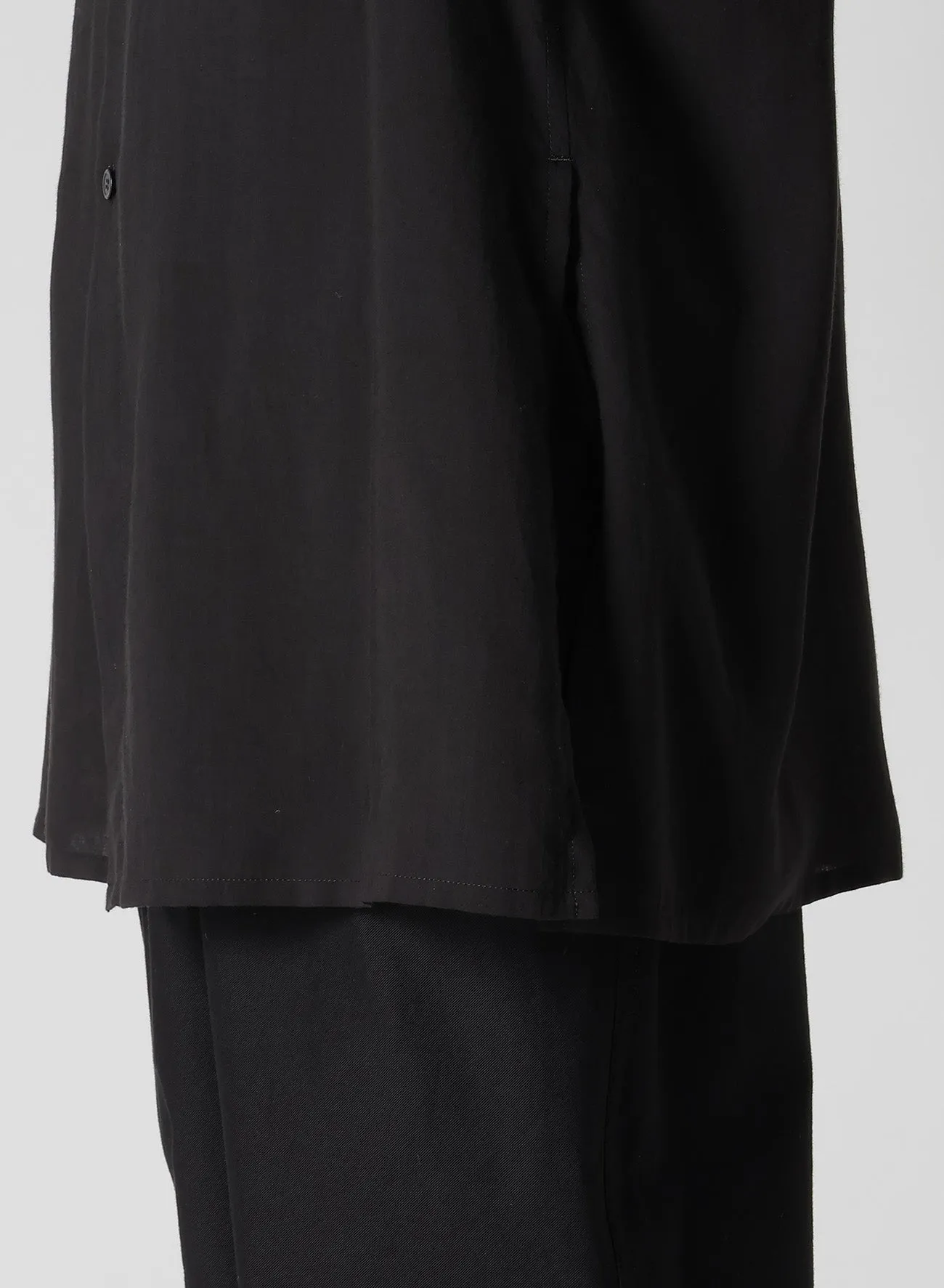 CELLULOSE LAWN SPARE COLLAR BLOUSE sold by Yohji Yamamoto product image thumbnail 5