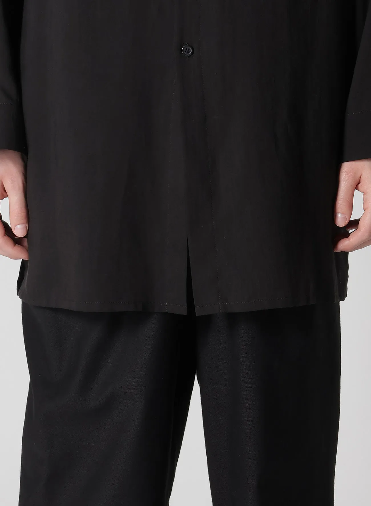 CELLULOSE LAWN SPARE COLLAR BLOUSE sold by Yohji Yamamoto product image thumbnail 4