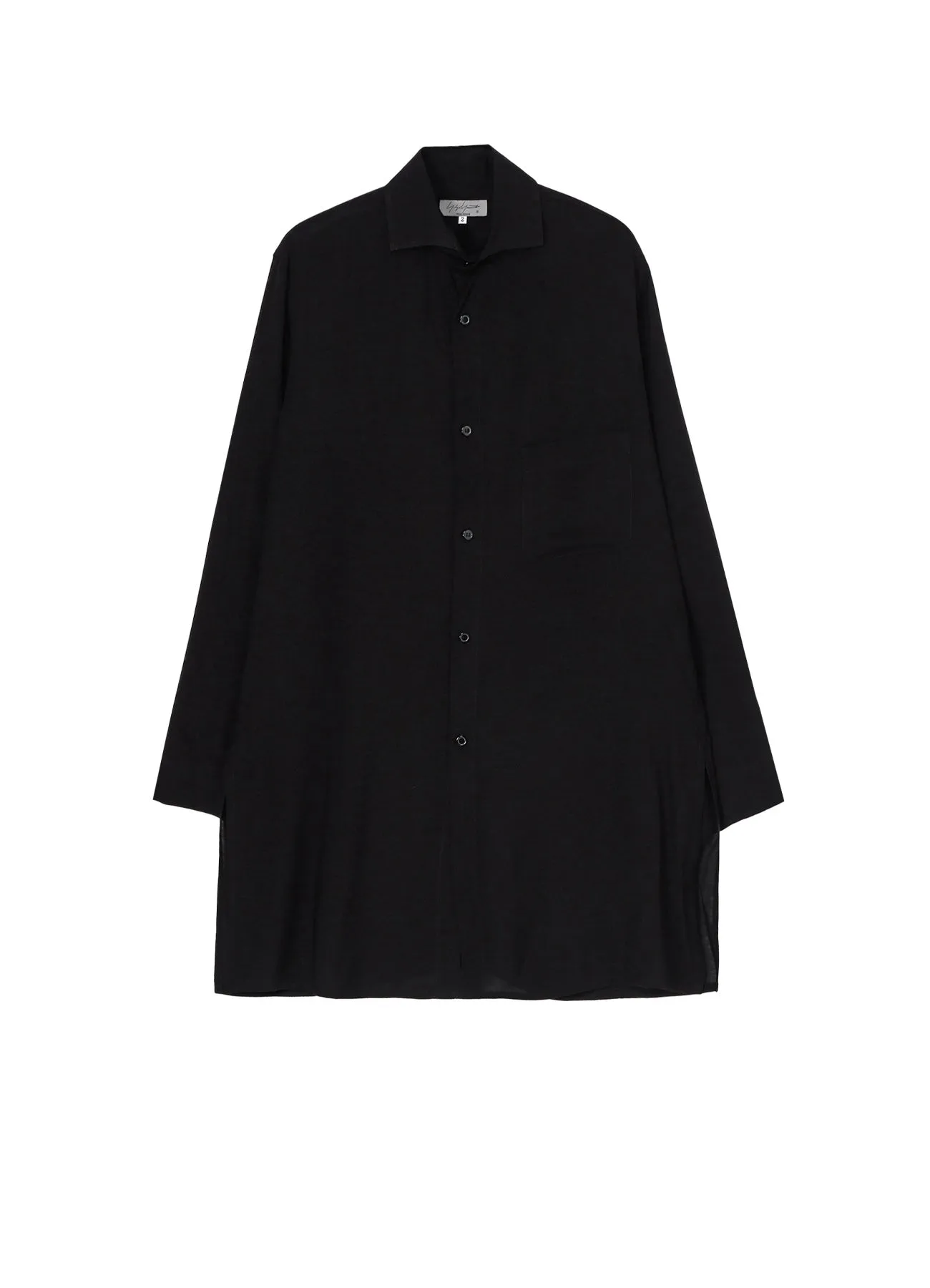CELLULOSE LAWN SPARE COLLAR BLOUSE sold by Yohji Yamamoto