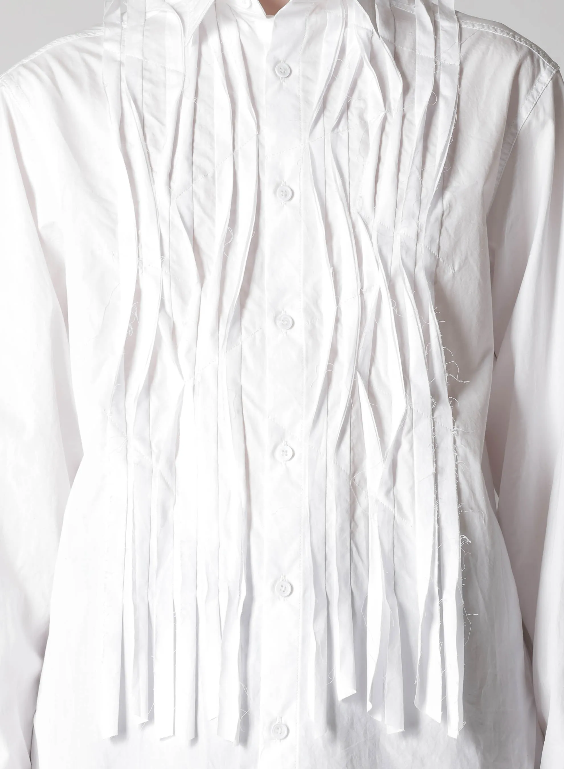 BROAD CHAIN STITCH BLOUSE WITH CLOTH sold by Yohji Yamamoto product image thumbnail 5