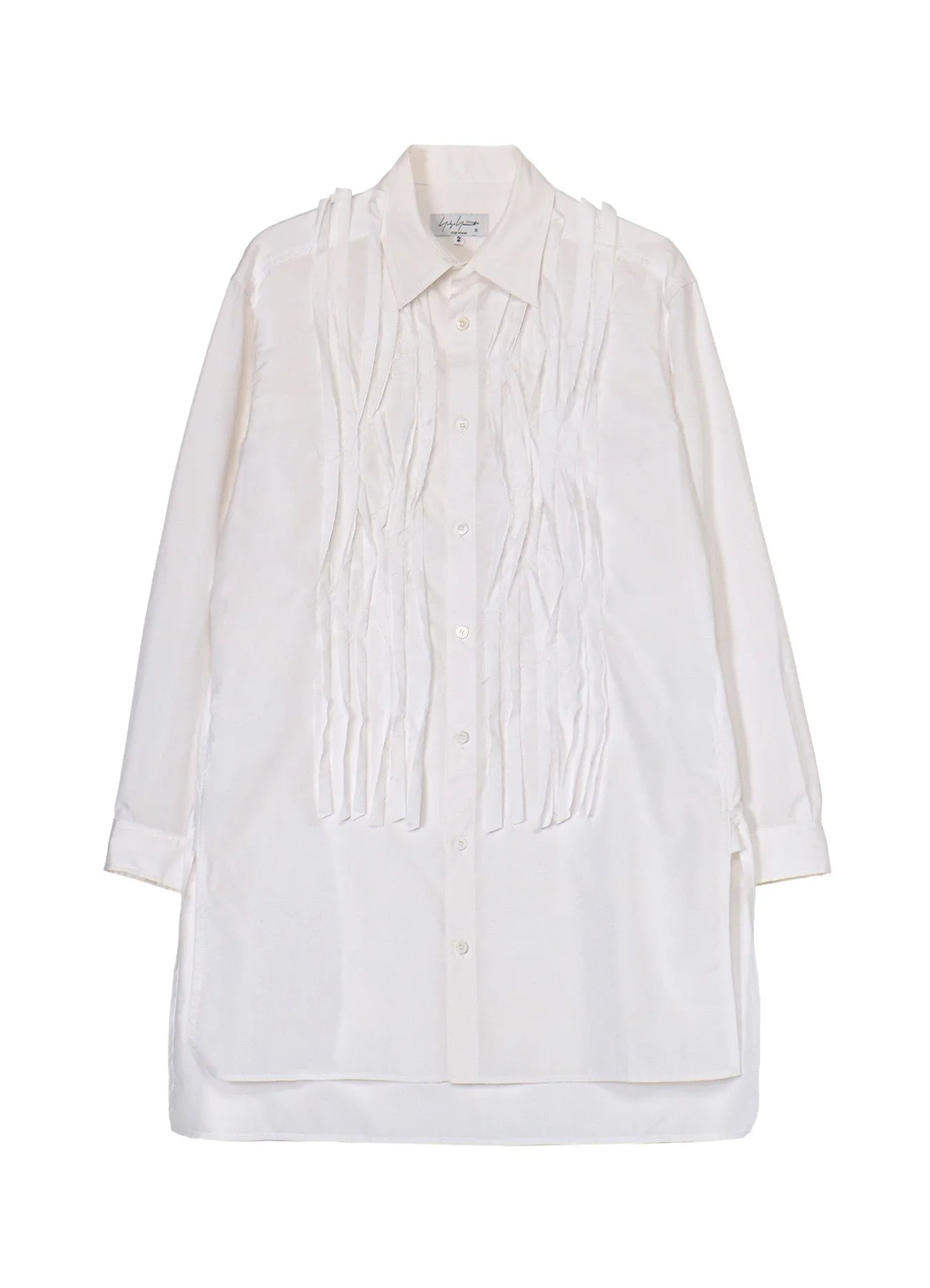 BROAD CHAIN STITCH BLOUSE WITH CLOTH sold by Yohji Yamamoto