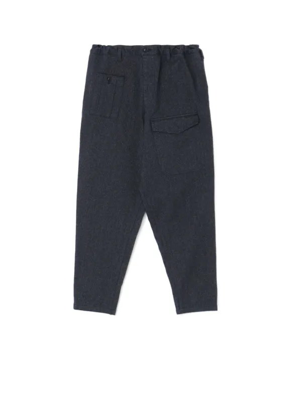 DRAWSTRING WORK PANTS sold by Yohji Yamamoto