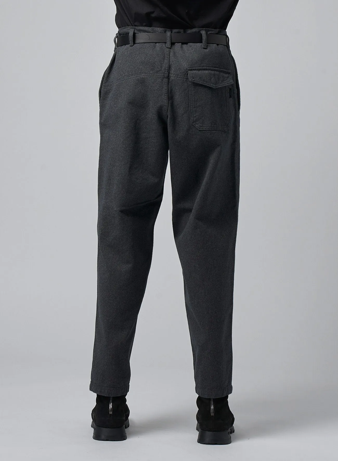 DRAWSTRING WORK PANTS sold by Yohji Yamamoto product image thumbnail 5