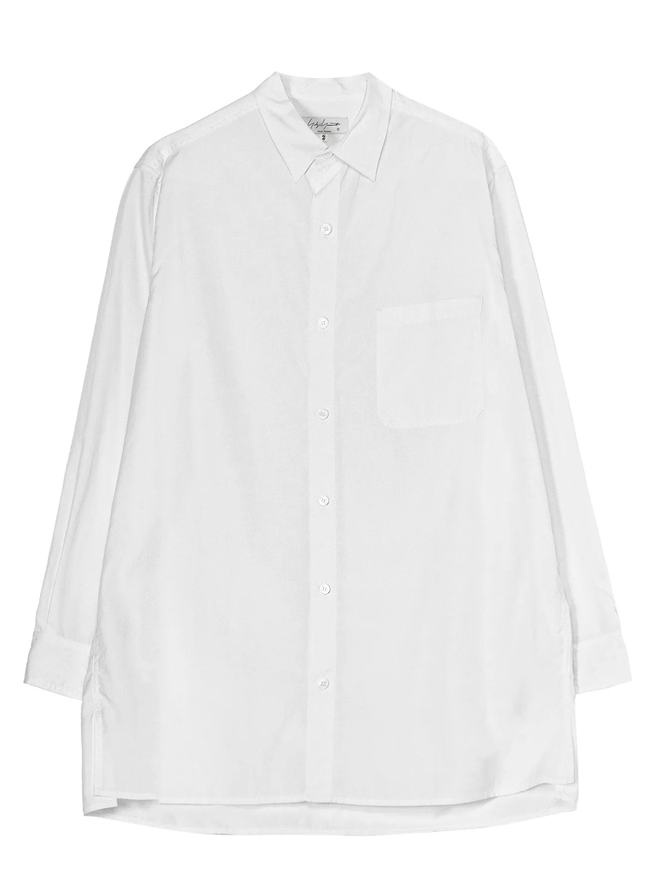 CHAIN STITCH BROAD BIG SHIRT sold by Yohji Yamamoto product image thumbnail 2