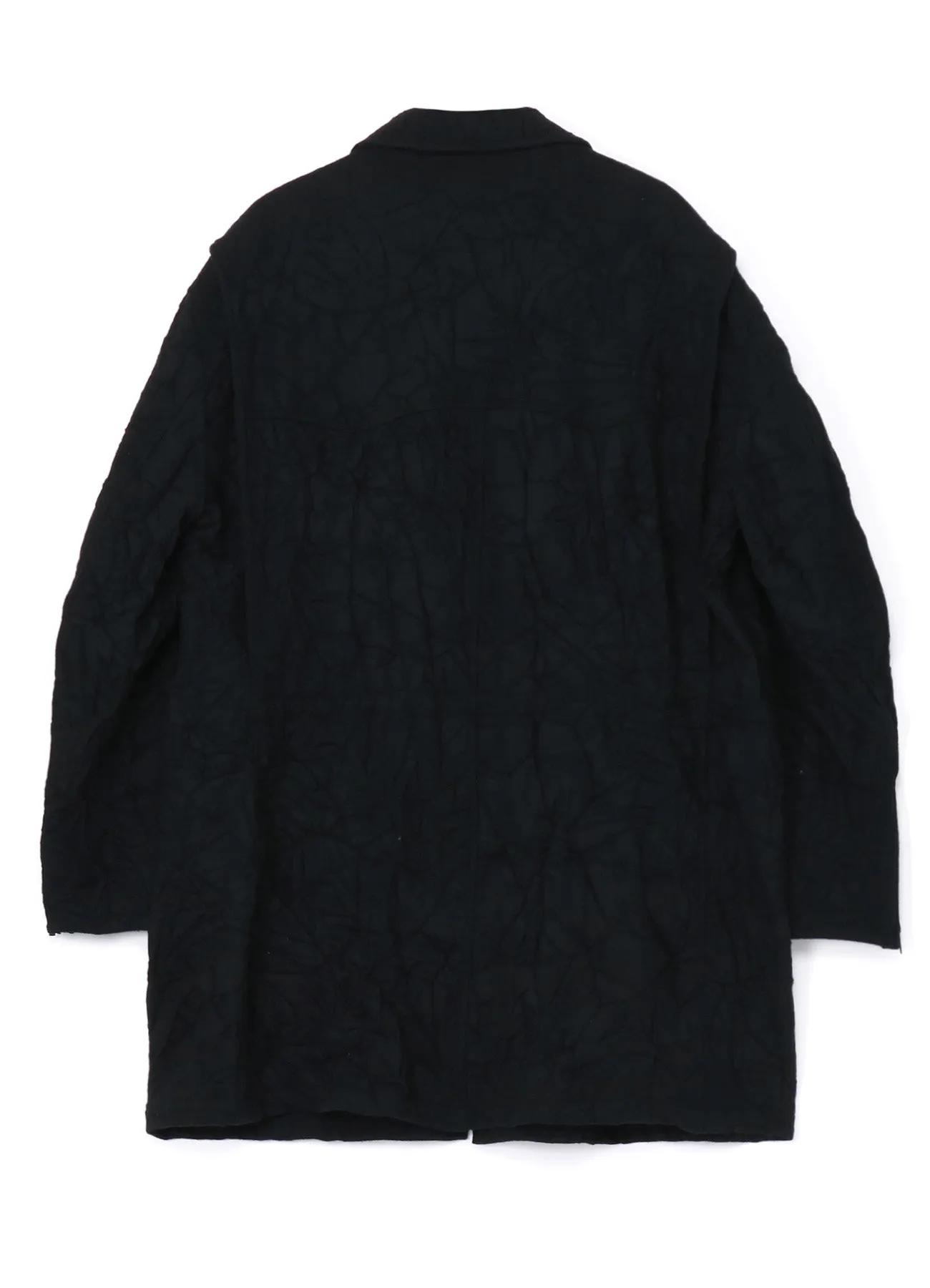 WRINKLE PROCESSED FLANNEL R-WRINKLE PROCESSED STRING BLOUSON sold by Yohji Yamamoto product image thumbnail 4