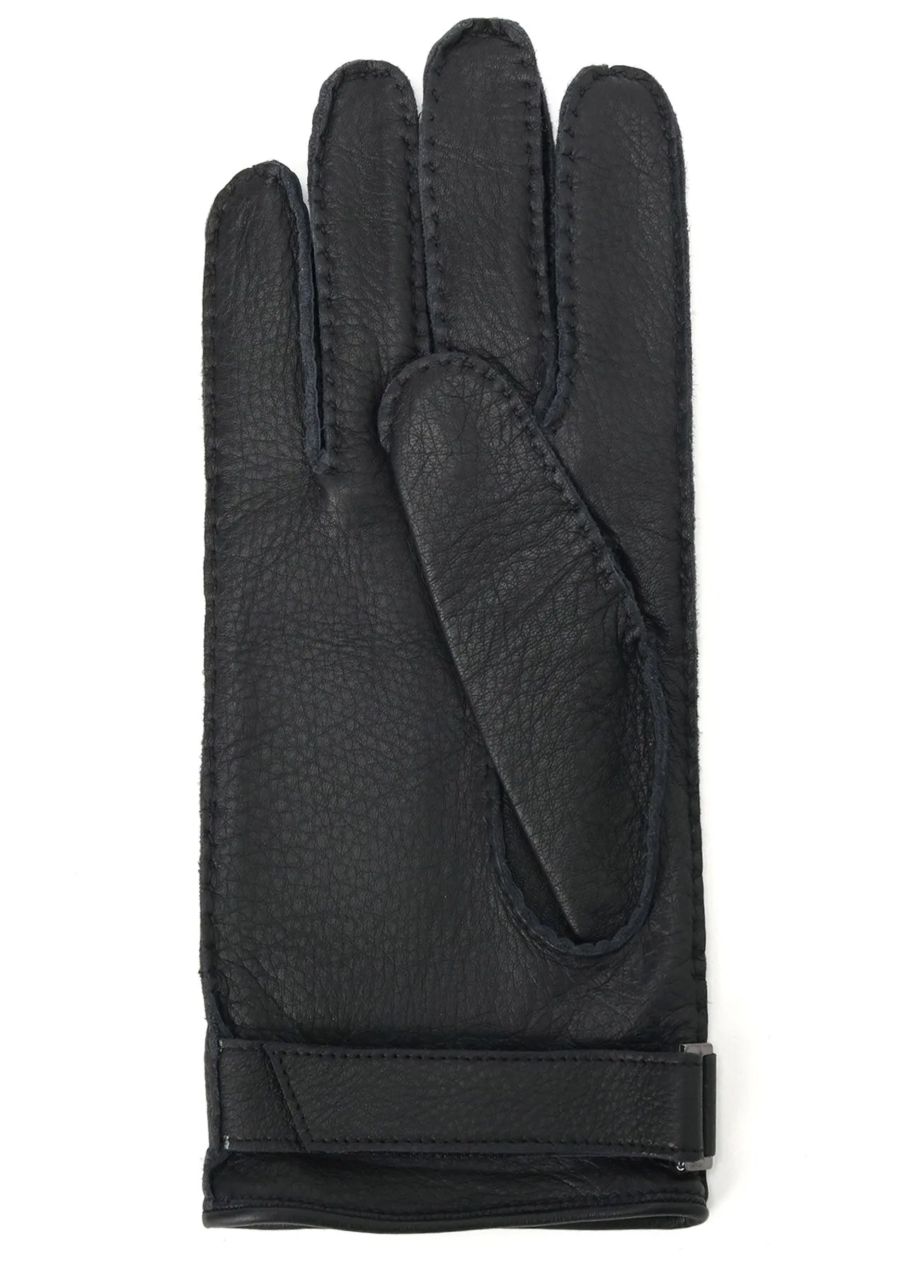ITALIAN DEERSKIN STRAPPED SHORT GLOVES sold by Yohji Yamamoto product image thumbnail 5