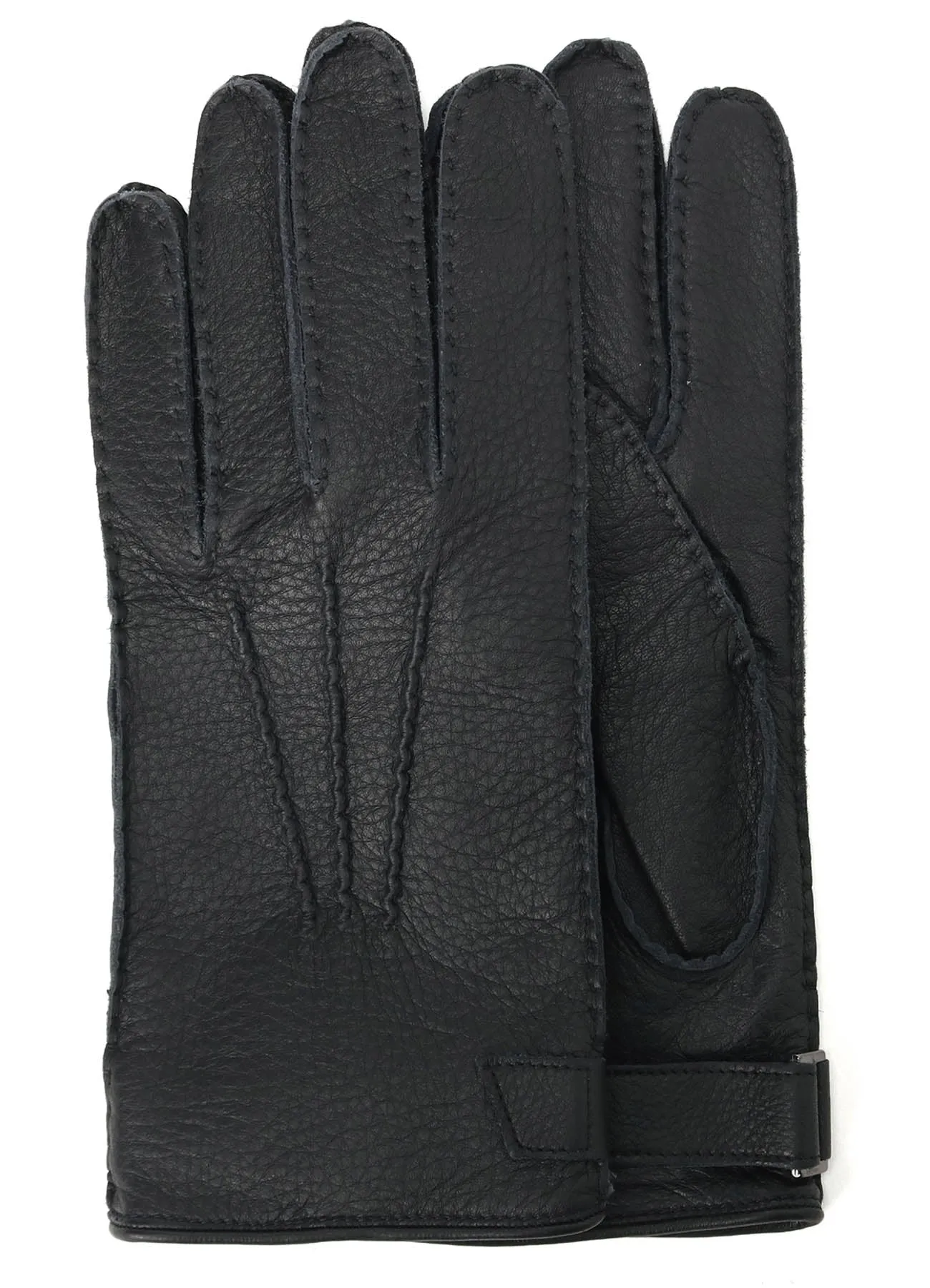 ITALIAN DEERSKIN STRAPPED SHORT GLOVES sold by Yohji Yamamoto product image thumbnail 4