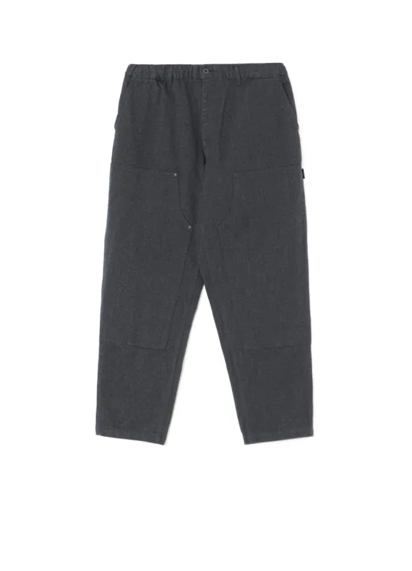 ELASTICATED WORK PANTS made by Yohji Yamamoto