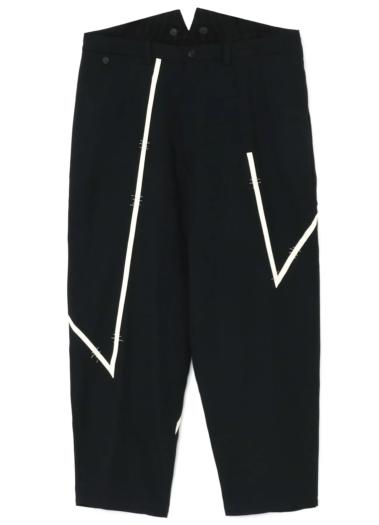 ARMY GABARDINE O-TAPING PANTS sold by Yohji Yamamoto product image thumbnail 3
