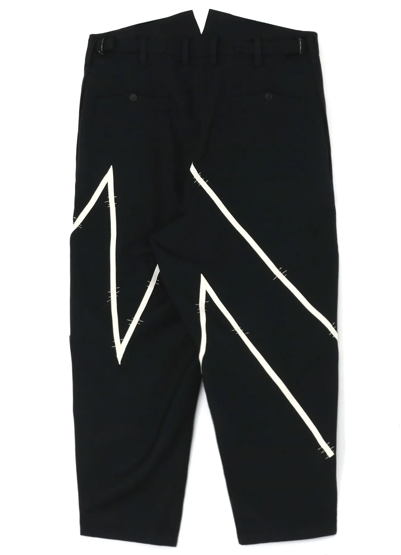 ARMY GABARDINE O-TAPING PANTS sold by Yohji Yamamoto product image thumbnail 4