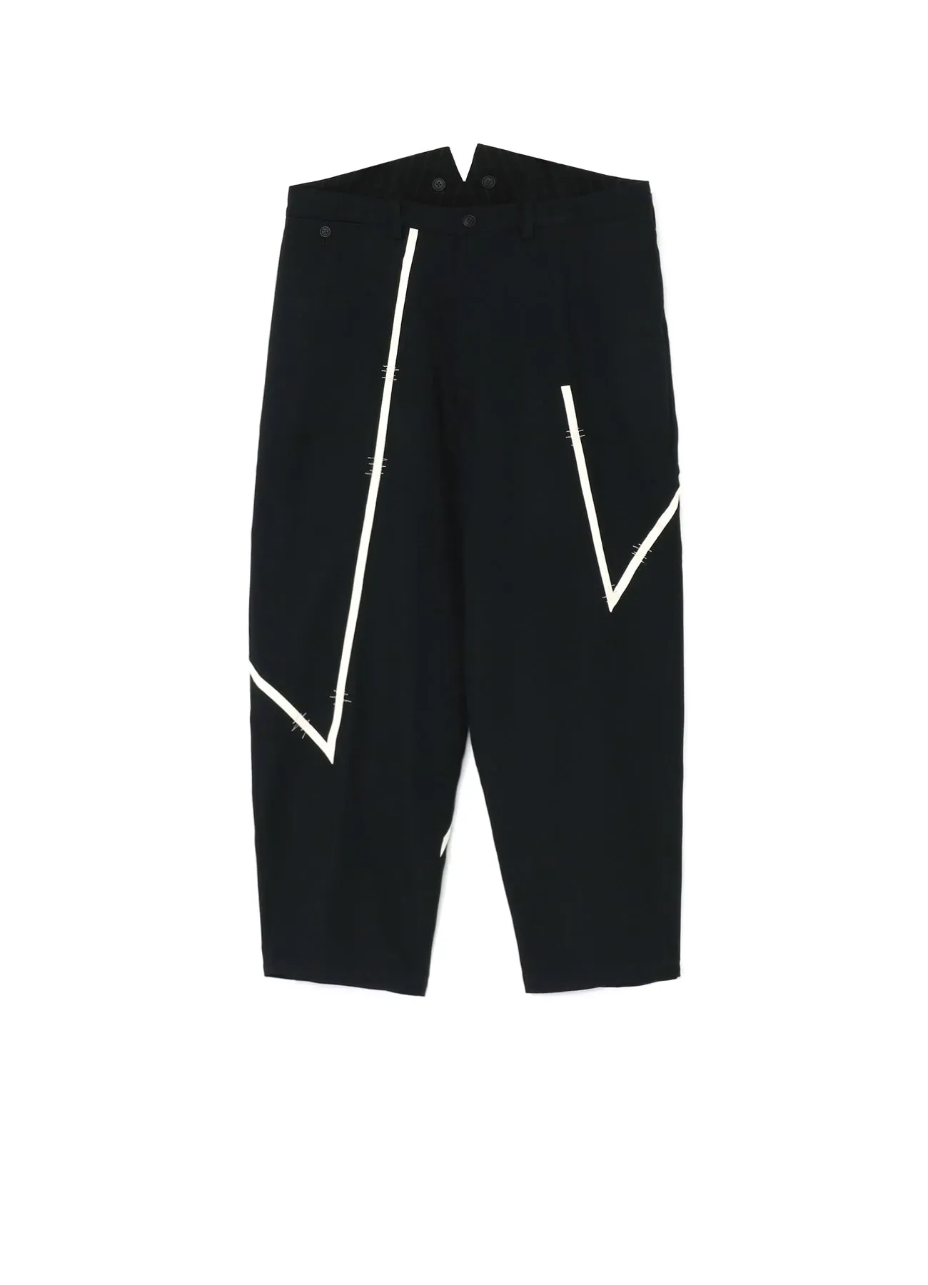 ARMY GABARDINE O-TAPING PANTS sold by Yohji Yamamoto
