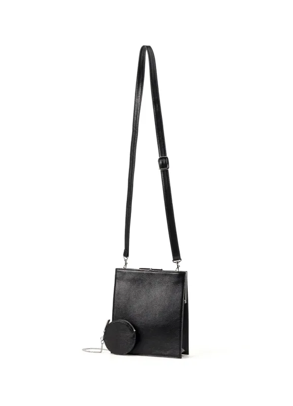 SOFT SHRINK LEATHER MUSETTE BAG sold by Yohji Yamamoto