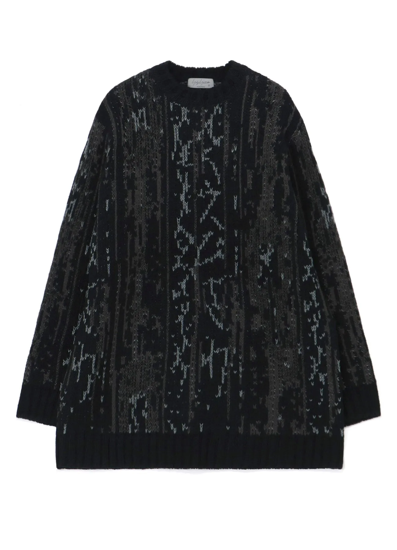 3GJQ ETHNIC DESIGN ROUND NECK sold by Yohji Yamamoto product image thumbnail 2