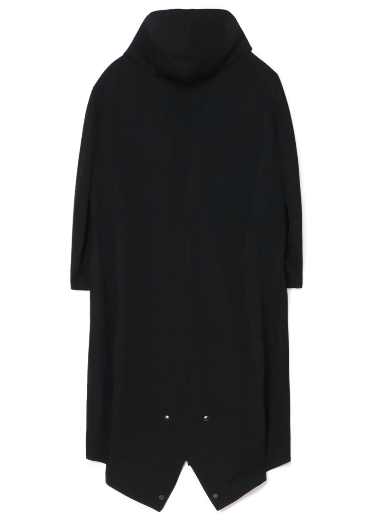 WOOL GABARDINE HOOD PEAK MODS COAT sold by Yohji Yamamoto product image thumbnail 4