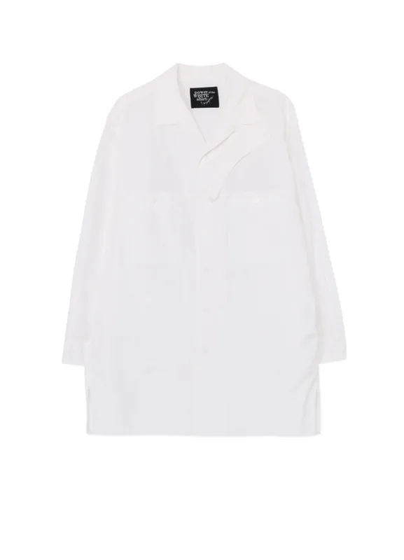 SHIRT WITH CHIN FLAP DETAIL sold by Yohji Yamamoto