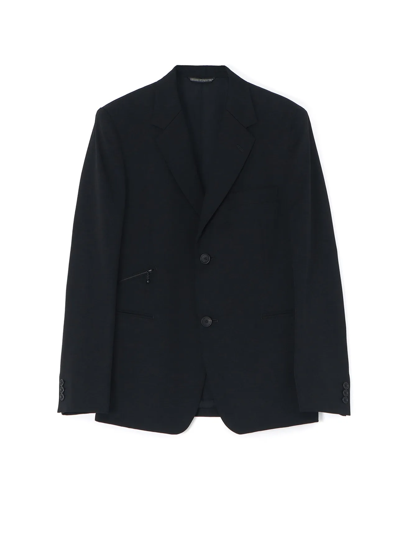 COSTUME D'HOMME WOOL GABARDINE 2-BUTTON JACKET sold by Yohji Yamamoto