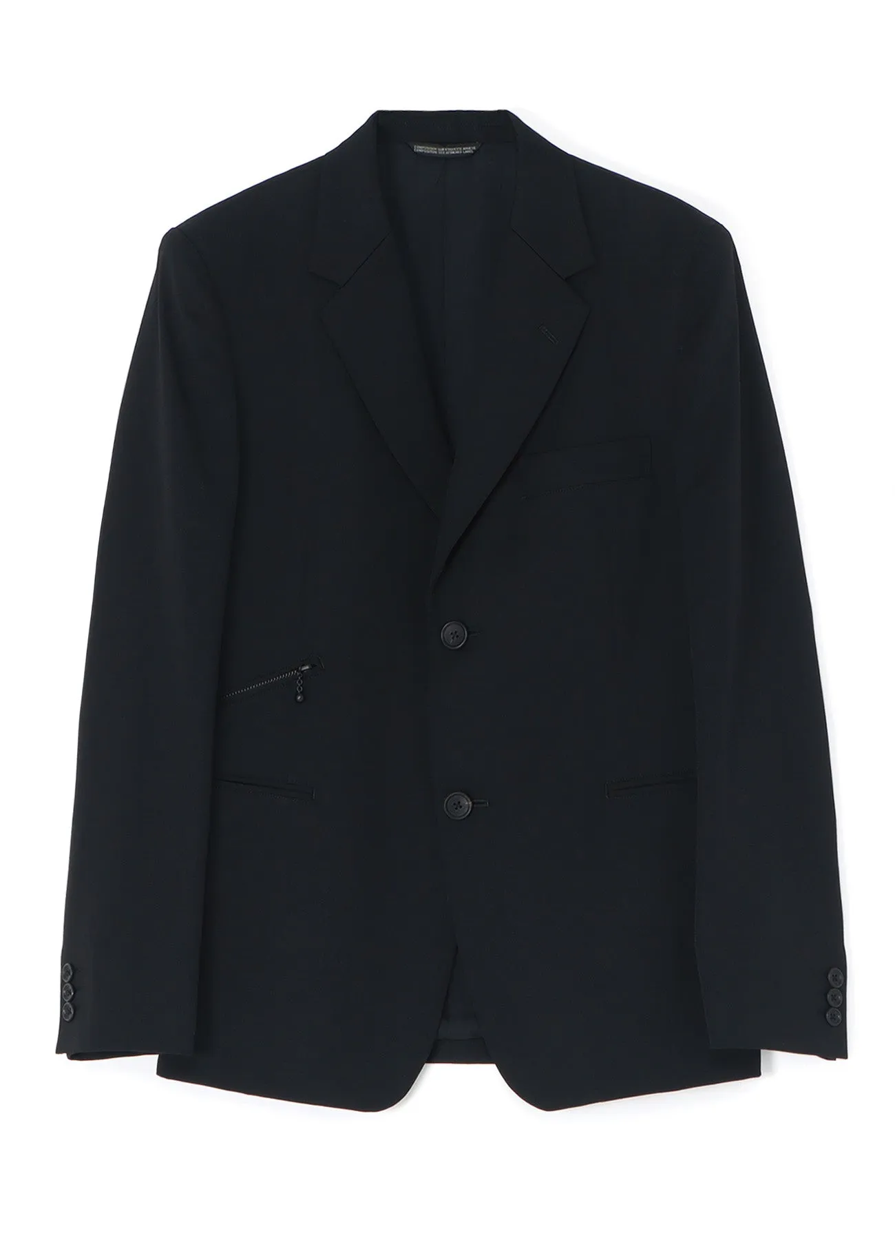 COSTUME D'HOMME WOOL GABARDINE 2-BUTTON JACKET sold by Yohji Yamamoto product image thumbnail 2