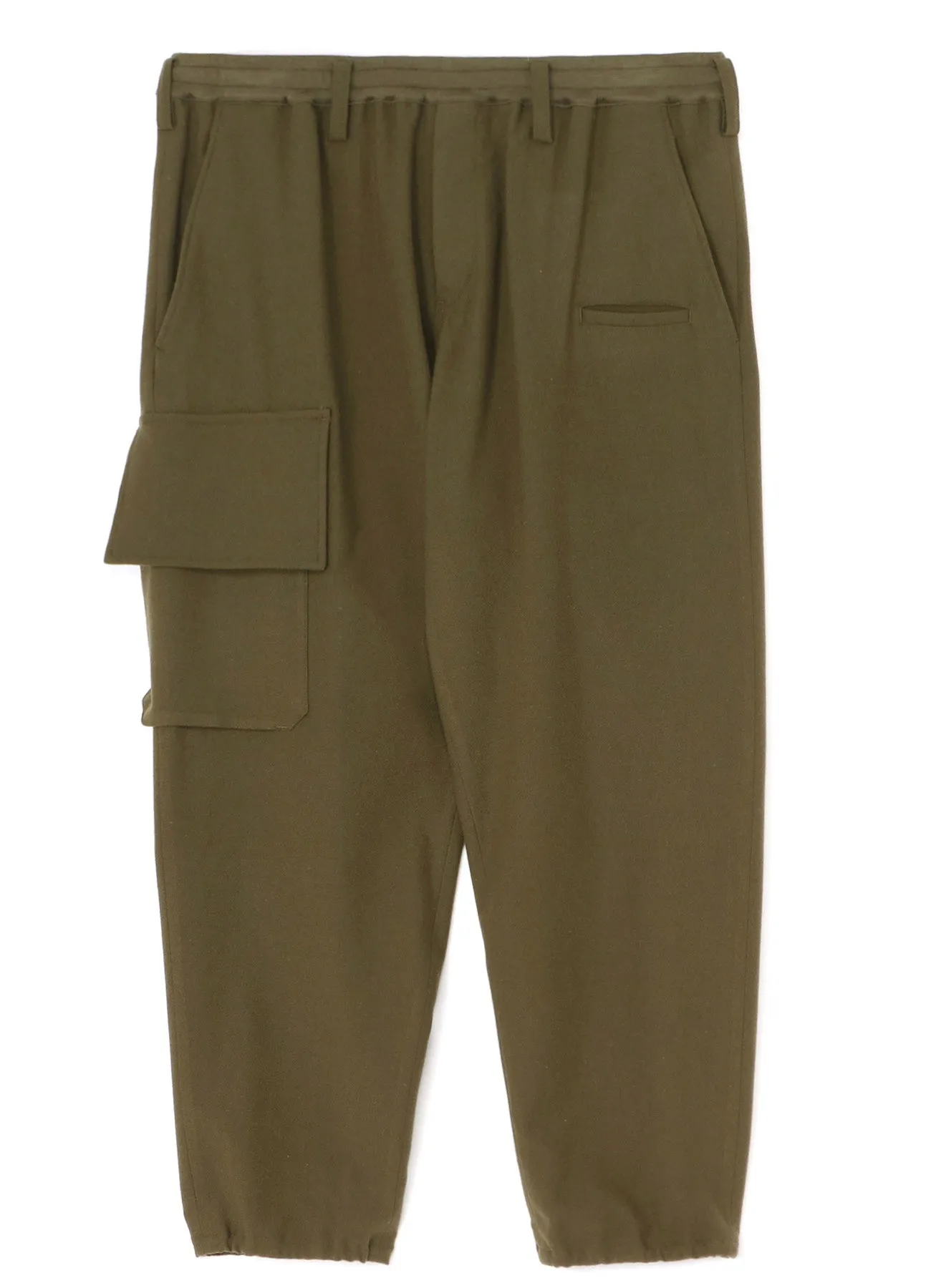 SOFT FLANNEL RIB FLAP POCKET PANTS sold by Yohji Yamamoto product image thumbnail 2