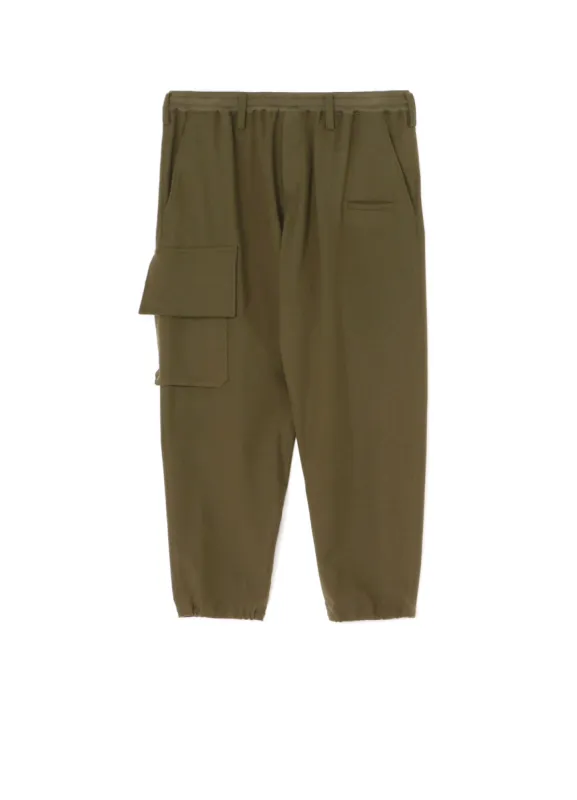 SOFT FLANNEL RIB FLAP POCKET PANTS made by Yohji Yamamoto