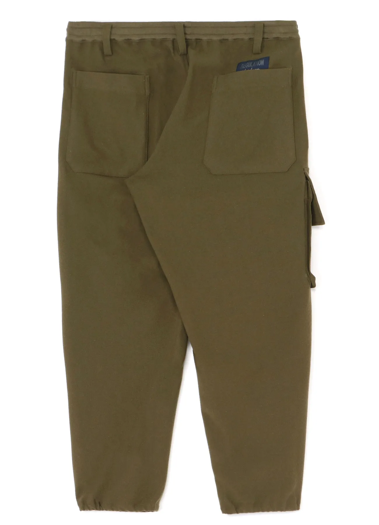 SOFT FLANNEL RIB FLAP POCKET PANTS sold by Yohji Yamamoto product image thumbnail 3