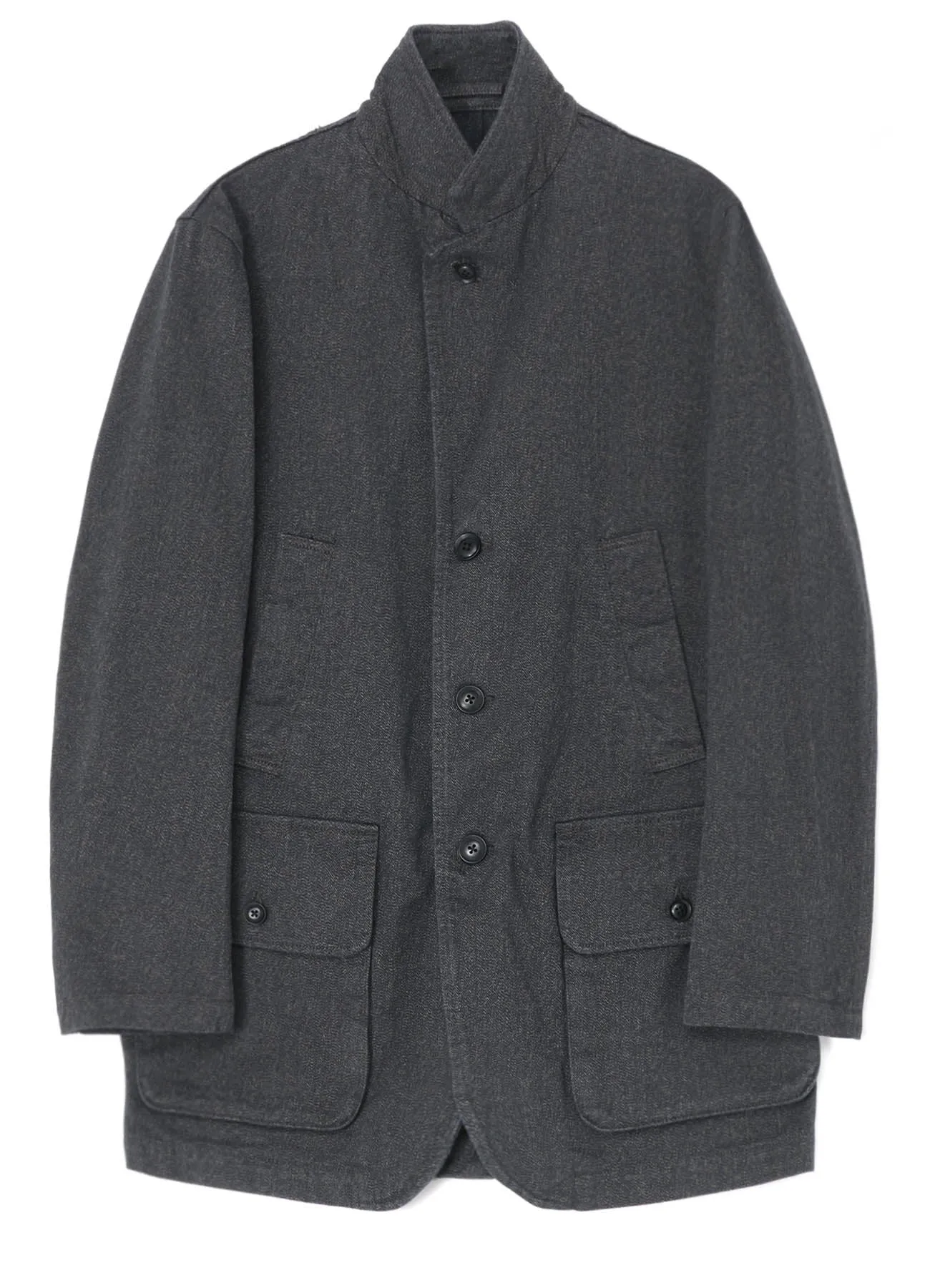 BOX POCKET SINGLE BREASTED JACKET sold by Yohji Yamamoto product image thumbnail 3