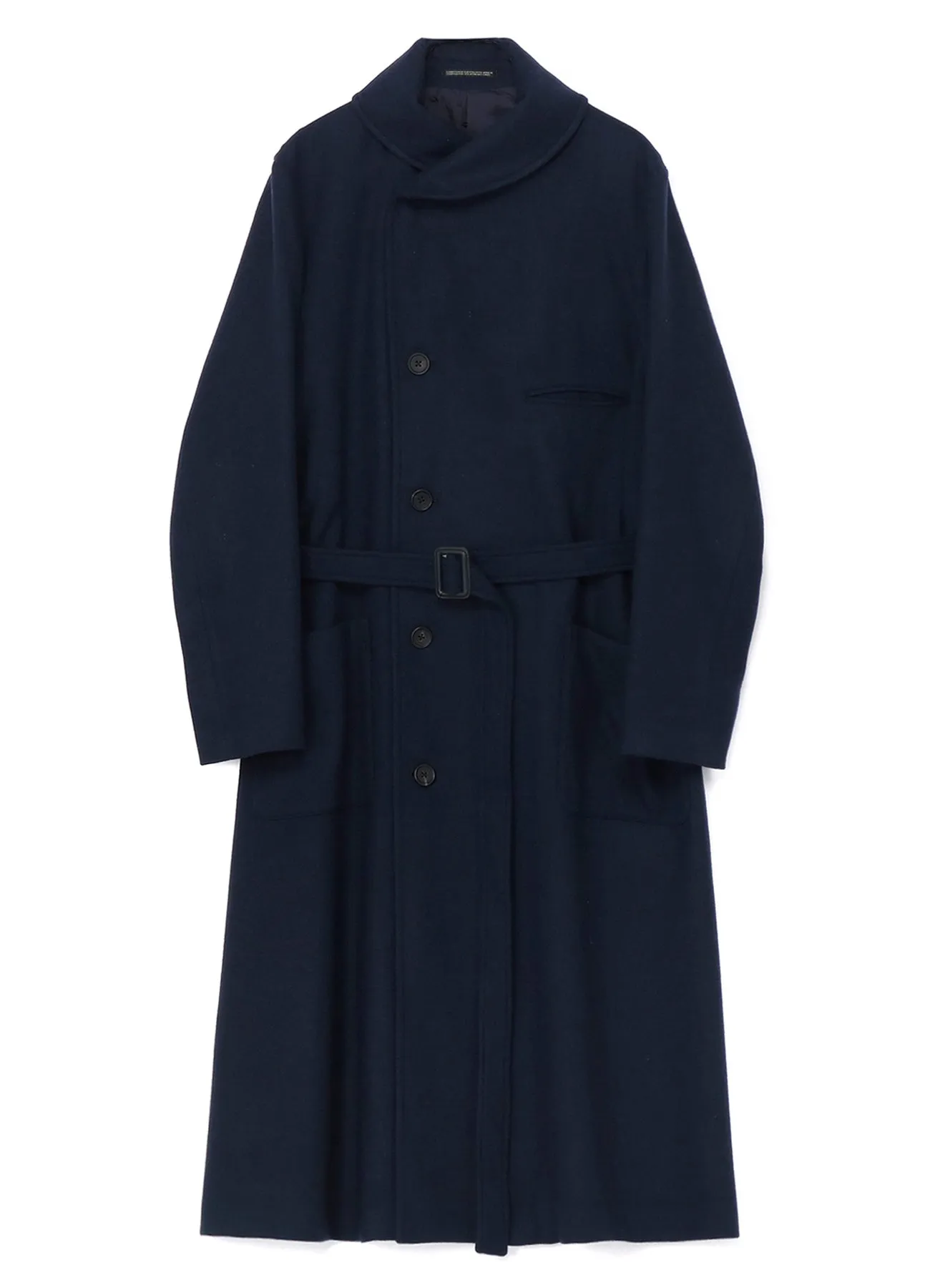 J-ROUND COLLAR COAT sold by Yohji Yamamoto product image thumbnail 3