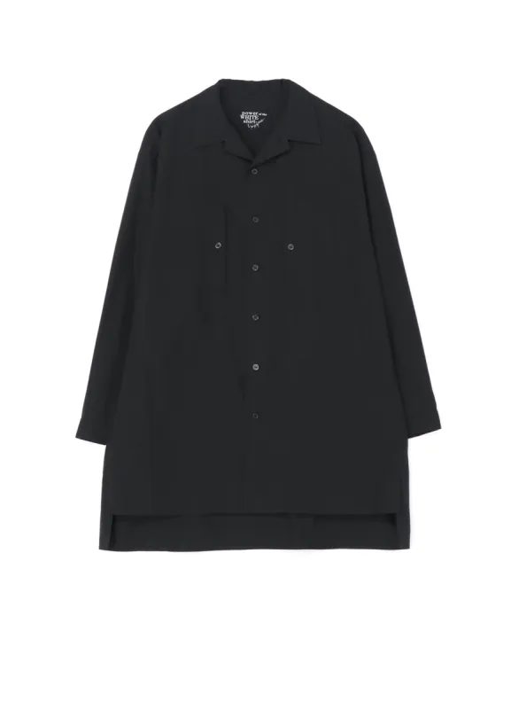 OPEN COLLAR SHIRT WITH DOUBLE CHEST POCKETS sold by Yohji Yamamoto