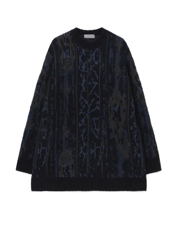 3GJQ ETHNIC DESIGN ROUND NECK sold by Yohji Yamamoto