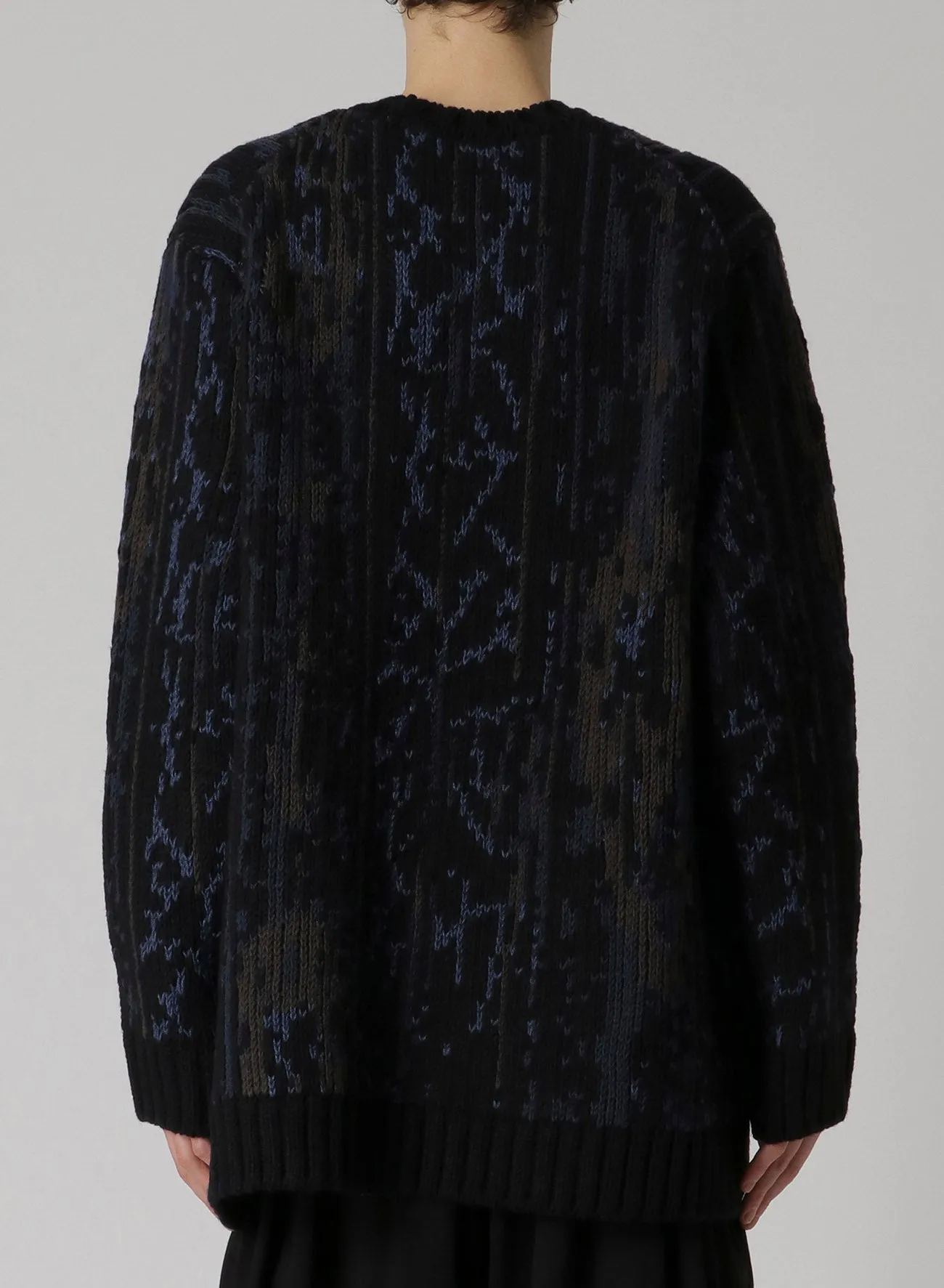 3GJQ ETHNIC DESIGN ROUND NECK sold by Yohji Yamamoto product image thumbnail 5