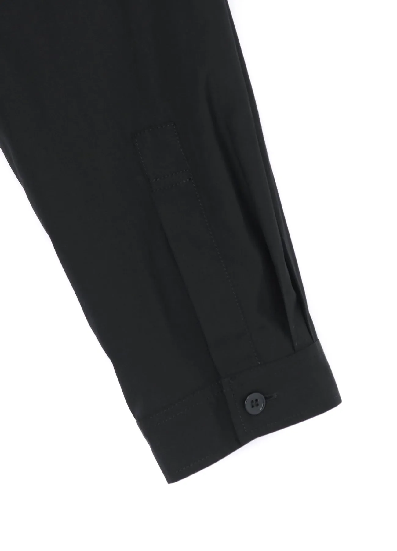 COTTON BROADCLOTH ASYMMETRIC COLLAR SHIRT sold by Yohji Yamamoto product image thumbnail 5