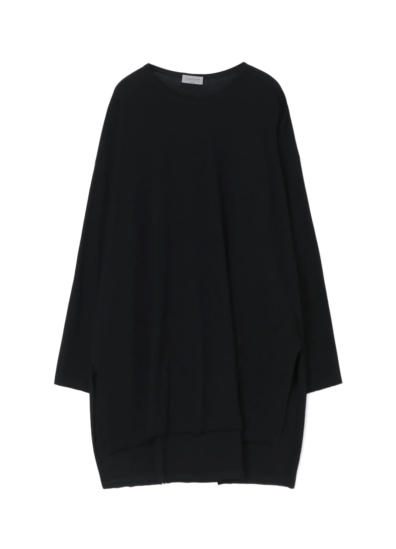 TECHNORAMA COTTON JUMBO LONG SLEEVE T-SHIRT sold by Yohji Yamamoto