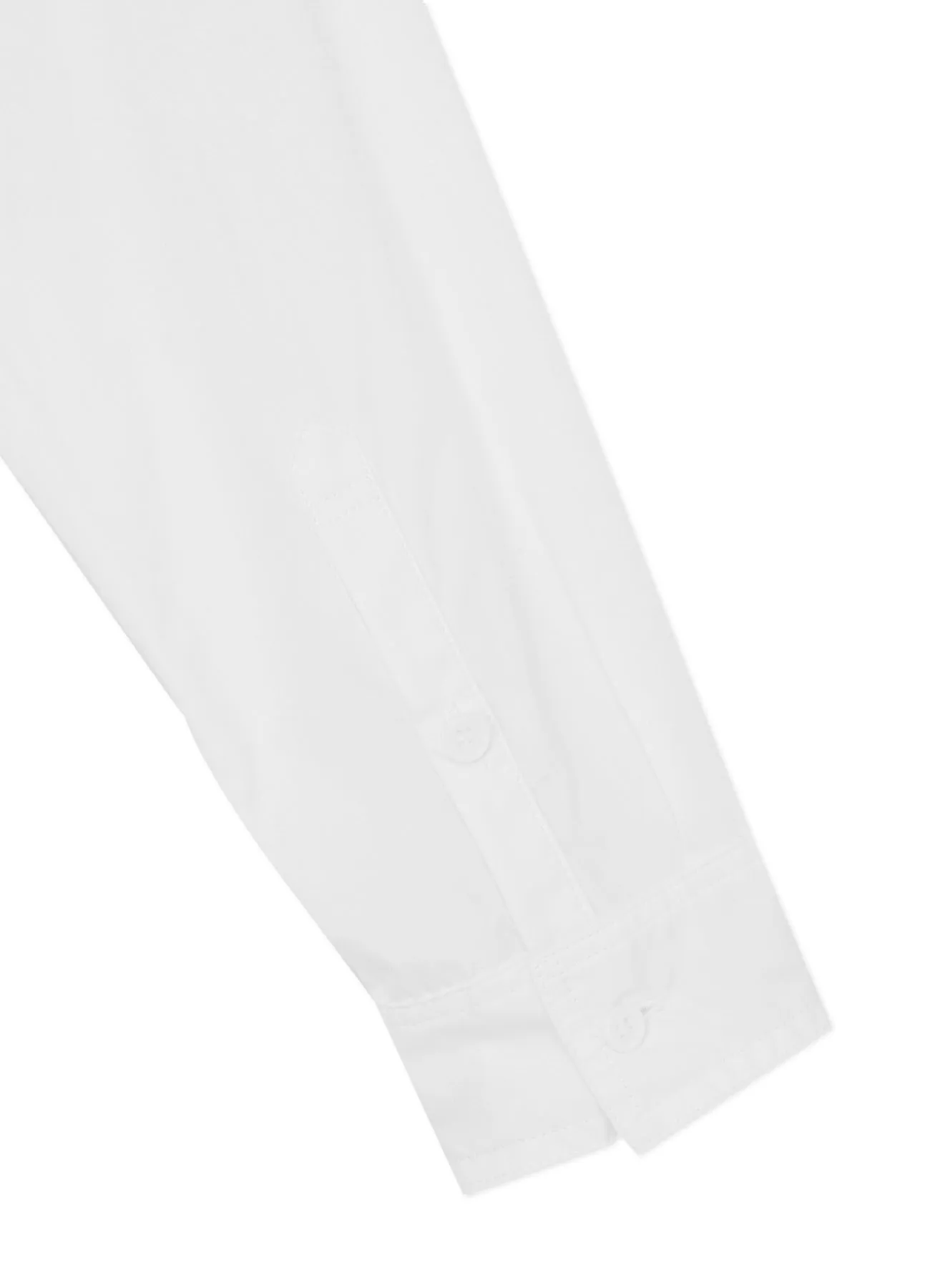 COTTON BROADCLOTH STRING DETAIL SHIRT sold by Yohji Yamamoto product image thumbnail 5