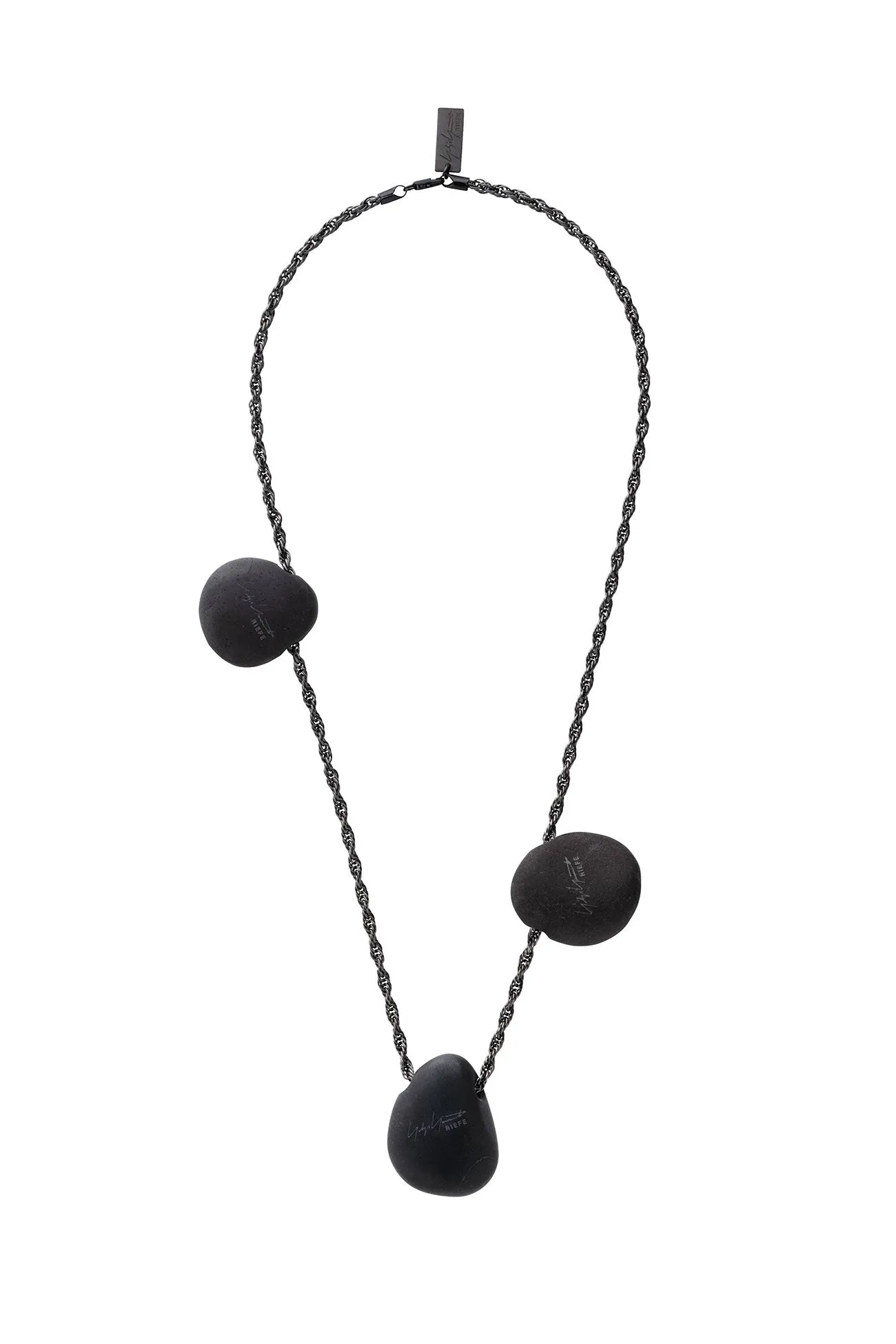 STONE/BRASS NOMAD NECKLACE C sold by Yohji Yamamoto product image thumbnail 2