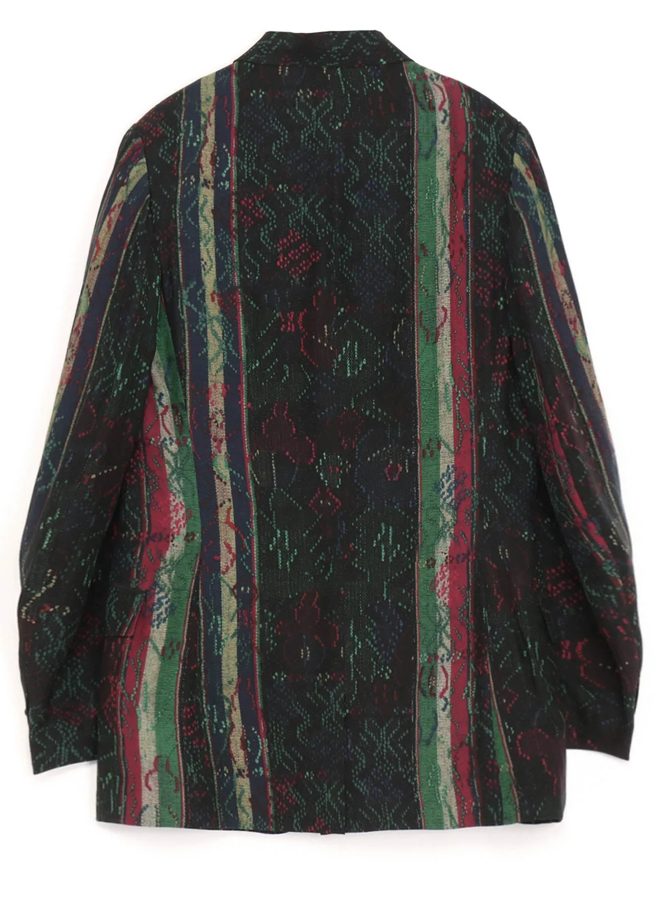 PATTERNED FLAP POCKET 3 BUTTONS JACKET sold by Yohji Yamamoto product image thumbnail 4