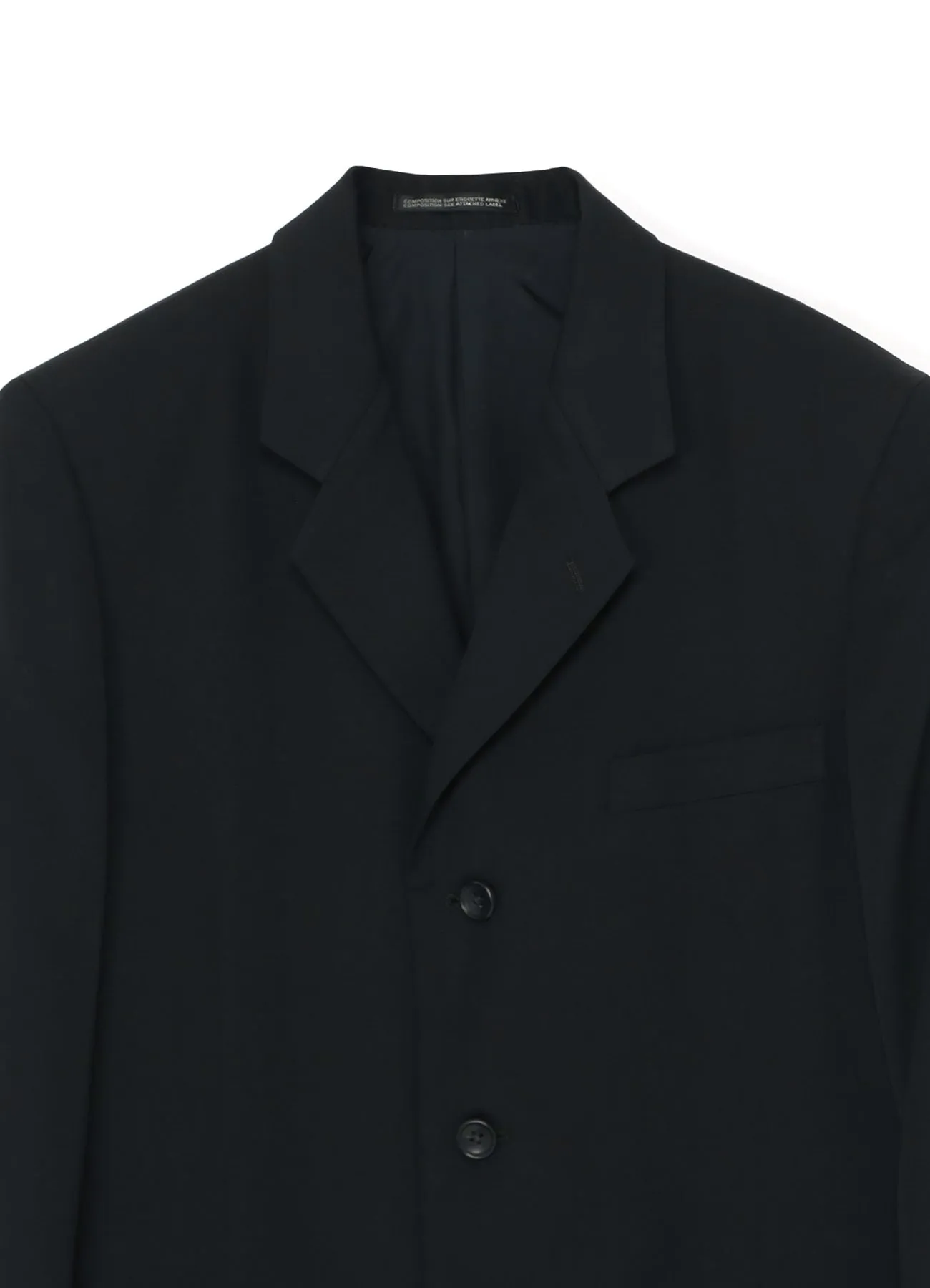 CDH SUIT GABARDINE 3BUTTONS JACKET sold by Yohji Yamamoto product image thumbnail 4