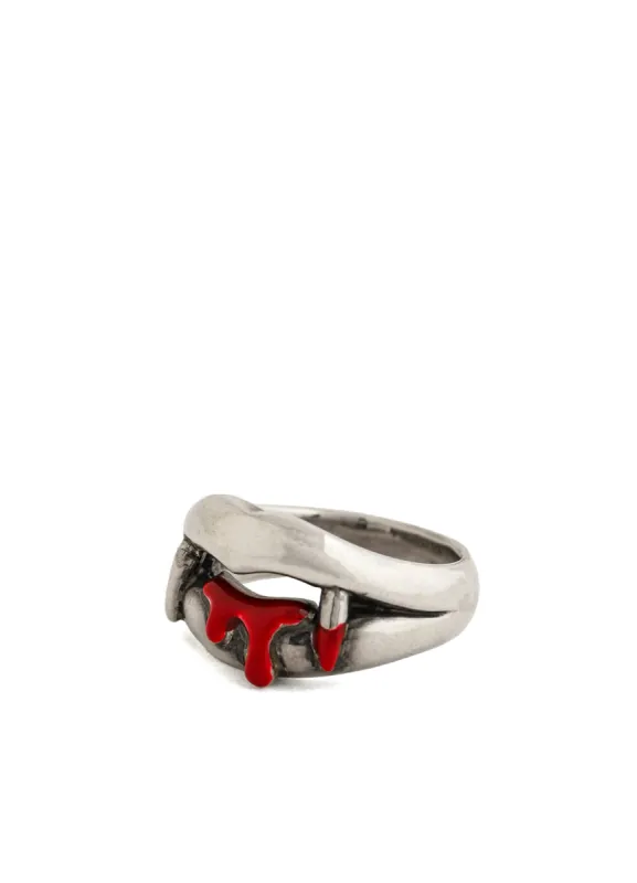 SILVER951 BLOOD RED RING sold by Yohji Yamamoto