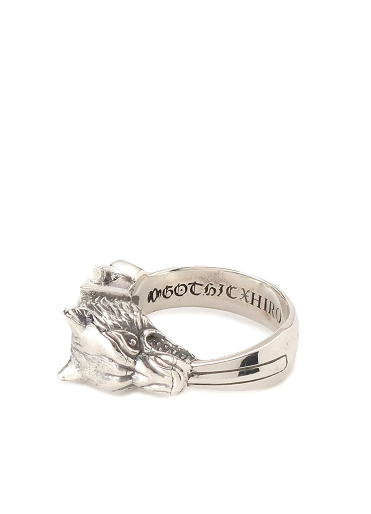 Silver 950 Wolf Dagger Ring sold by Yohji Yamamoto