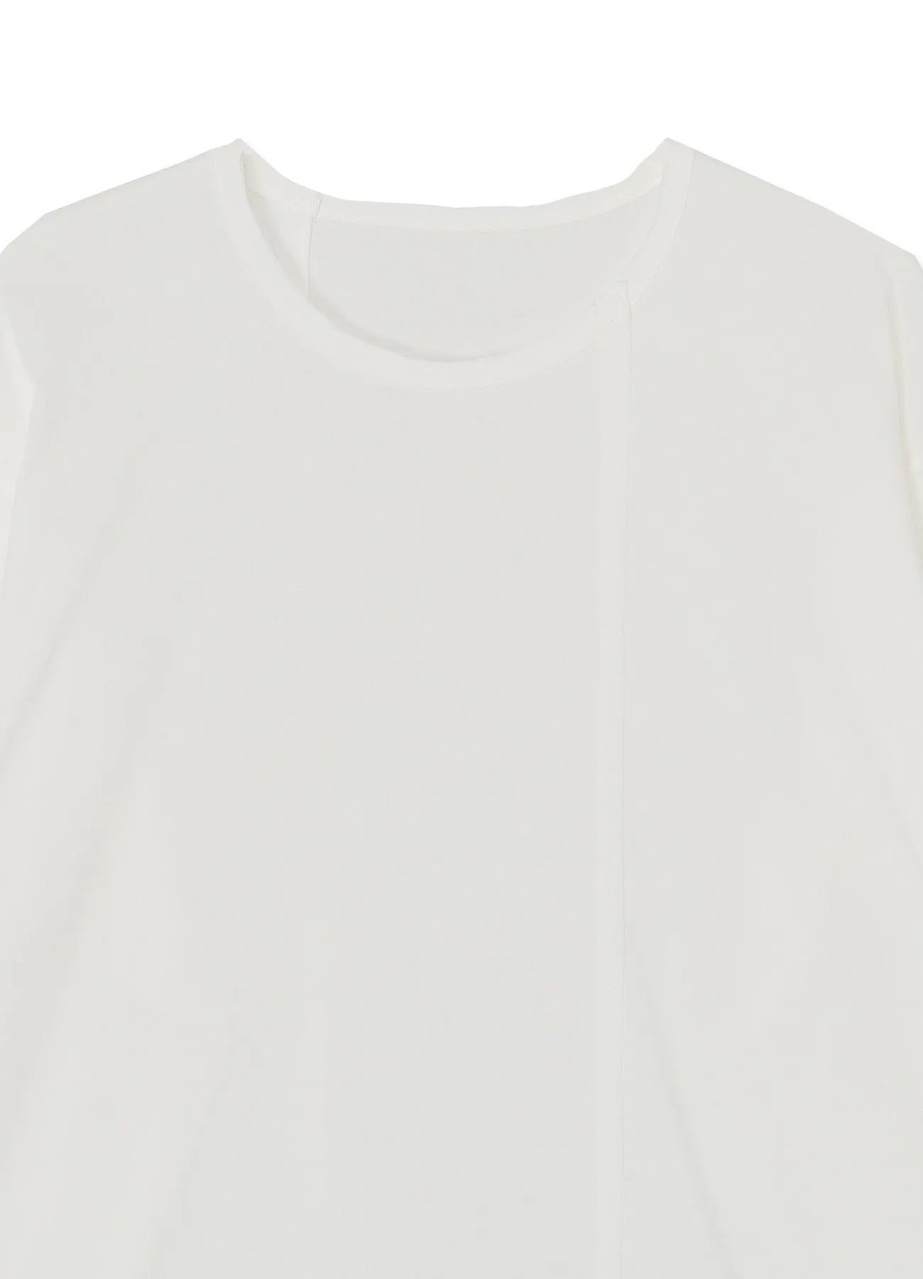 30/ COTTON JERSEY SWITCHING TUCK T-SHIRT sold by Yohji Yamamoto product image thumbnail 4