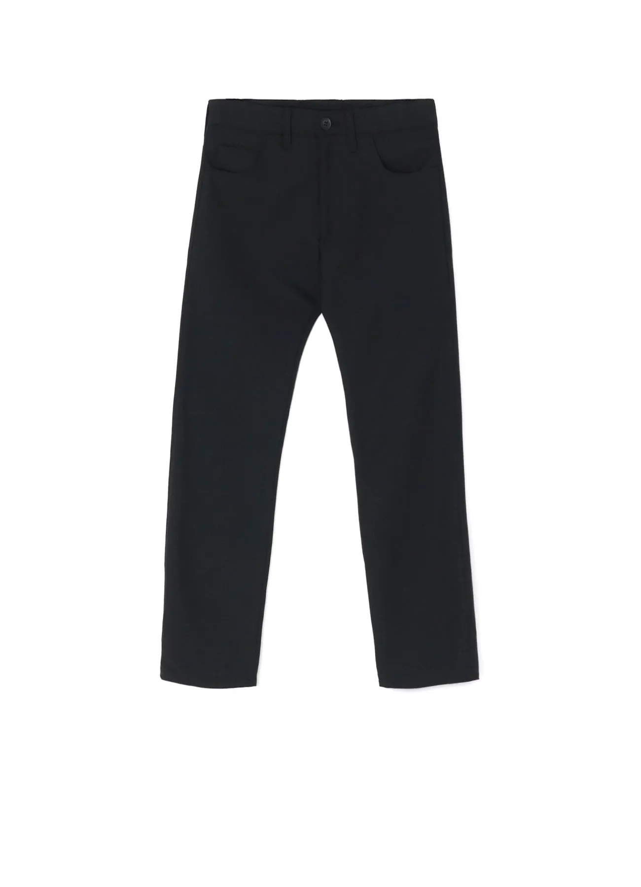 WOOL POLYESTER GABARDINE SLIM 5POCKET PANTS sold by Yohji Yamamoto
