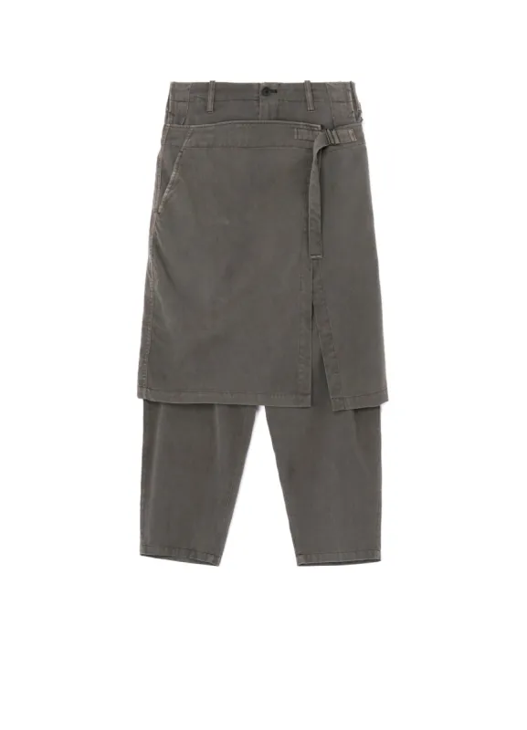 GARMENT DYE WRAP PANTS sold by Yohji Yamamoto